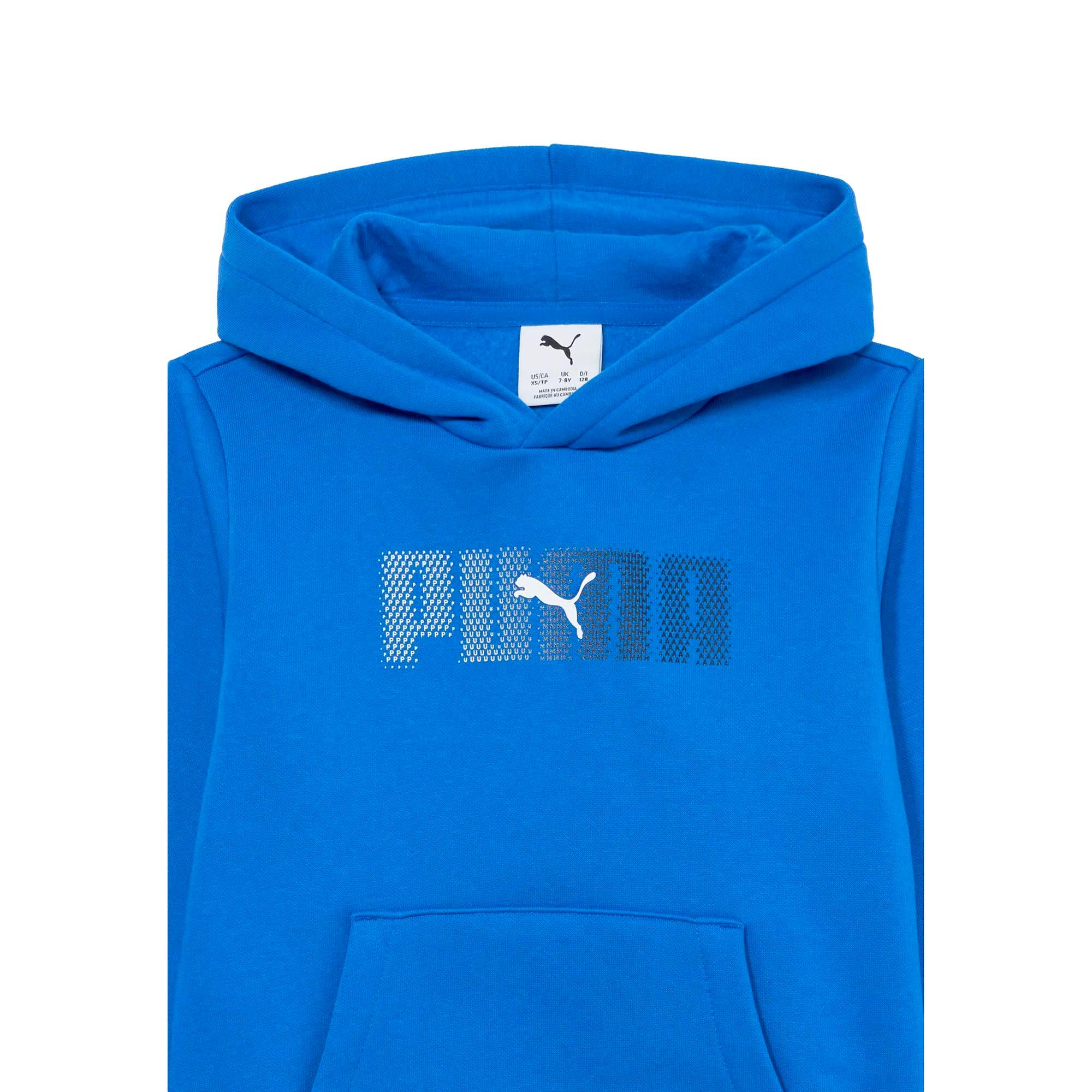 Felpa Puma Ess Logo Lab Hoodie Fl B Junior 3/3