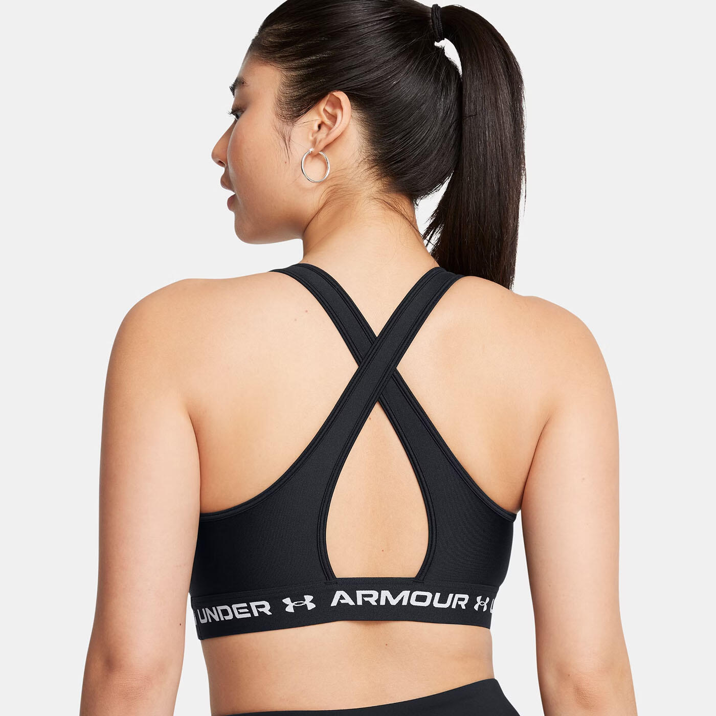 Brassière de sport Under Armour® à dos croisé et maintien modéré Noir 7/7