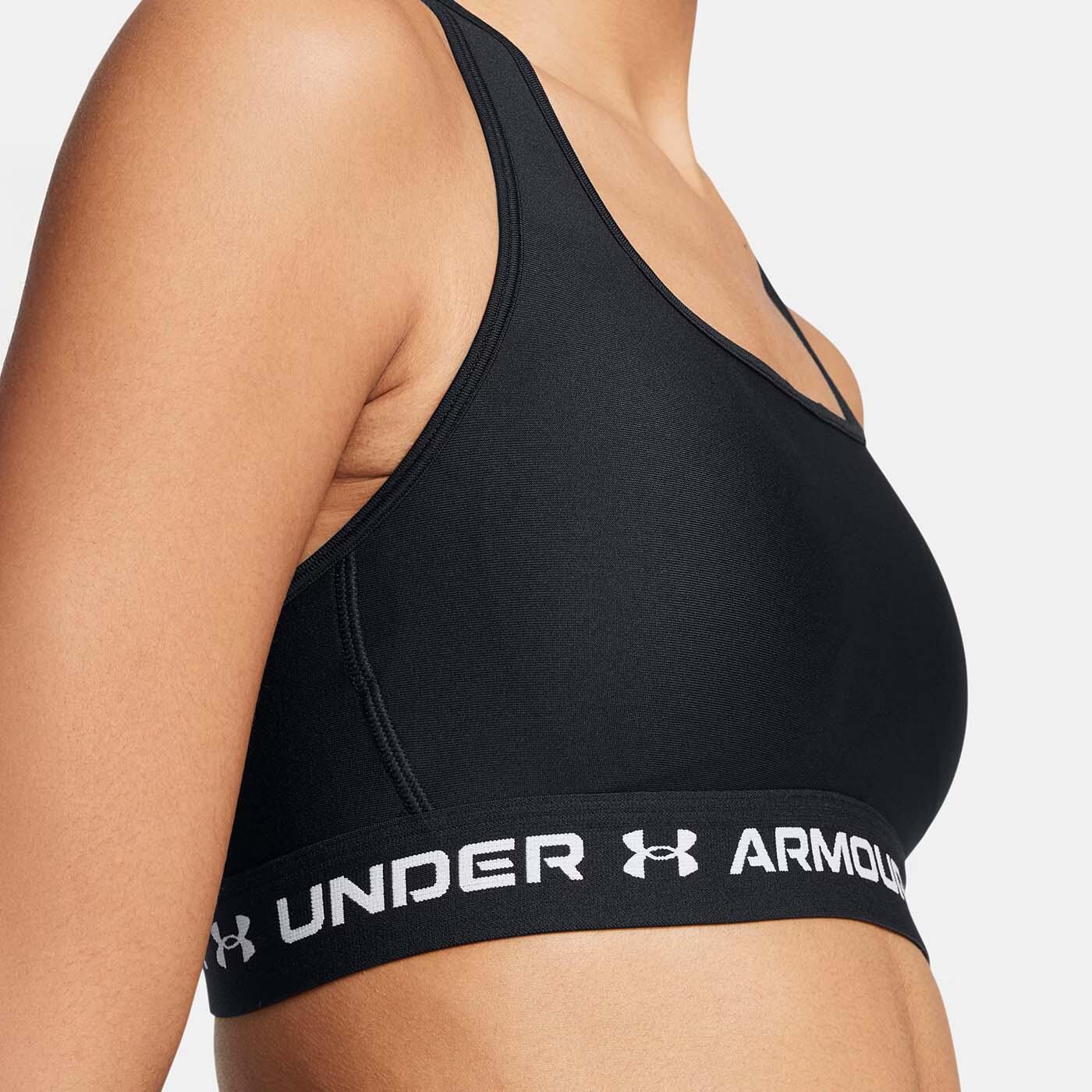 Brassière de sport Under Armour® à dos croisé et maintien modéré Noir 5/7