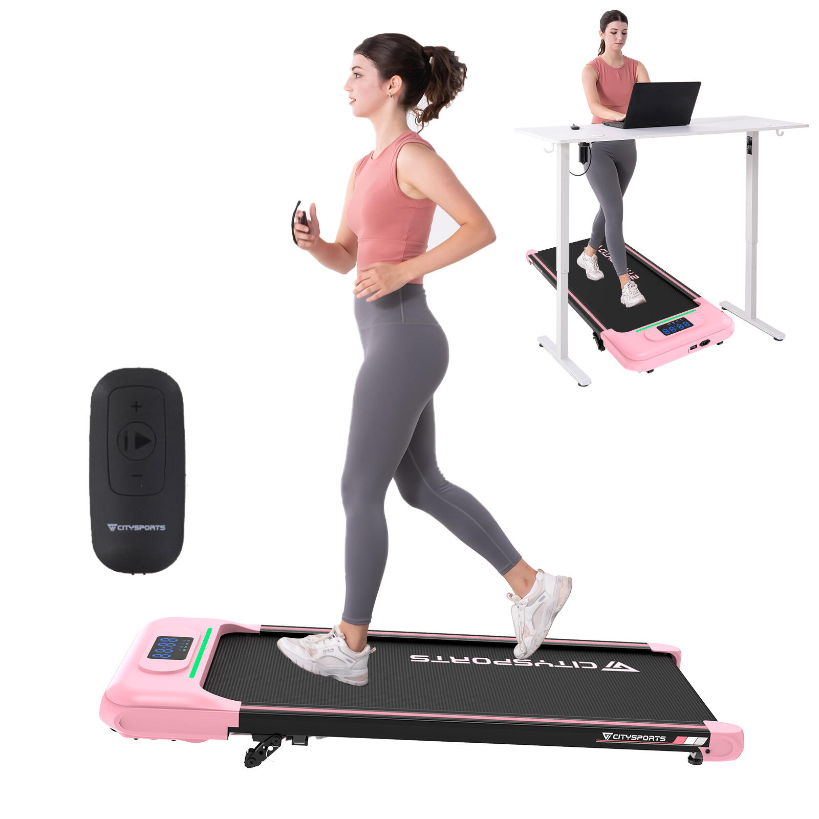 Tapis de course inclinable et pliable | DECATHLON