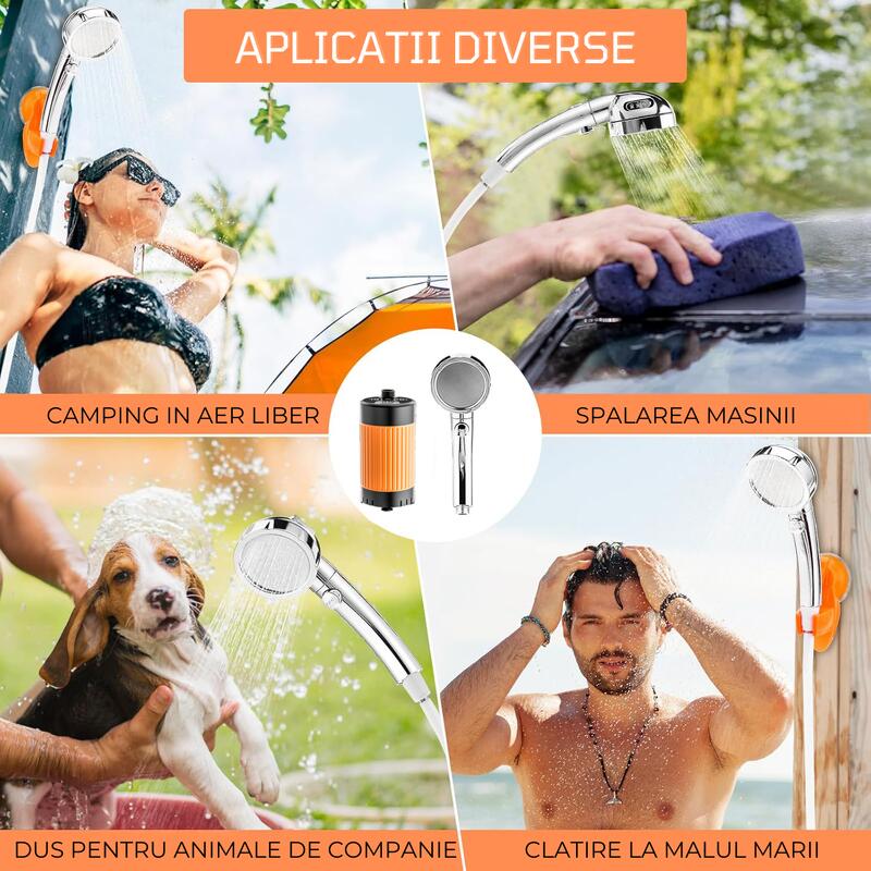 Dus Portabil - Solutia Perfecta pentru Camping si Activitati in Aer Liber