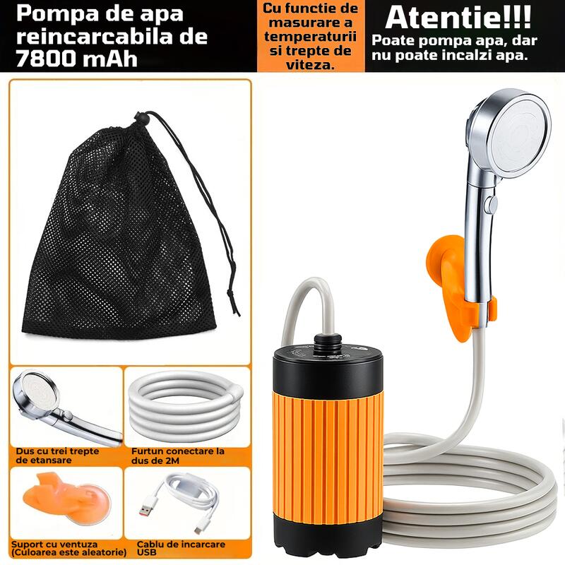 Dus Portabil - Solutia Perfecta pentru Camping si Activitati in Aer Liber