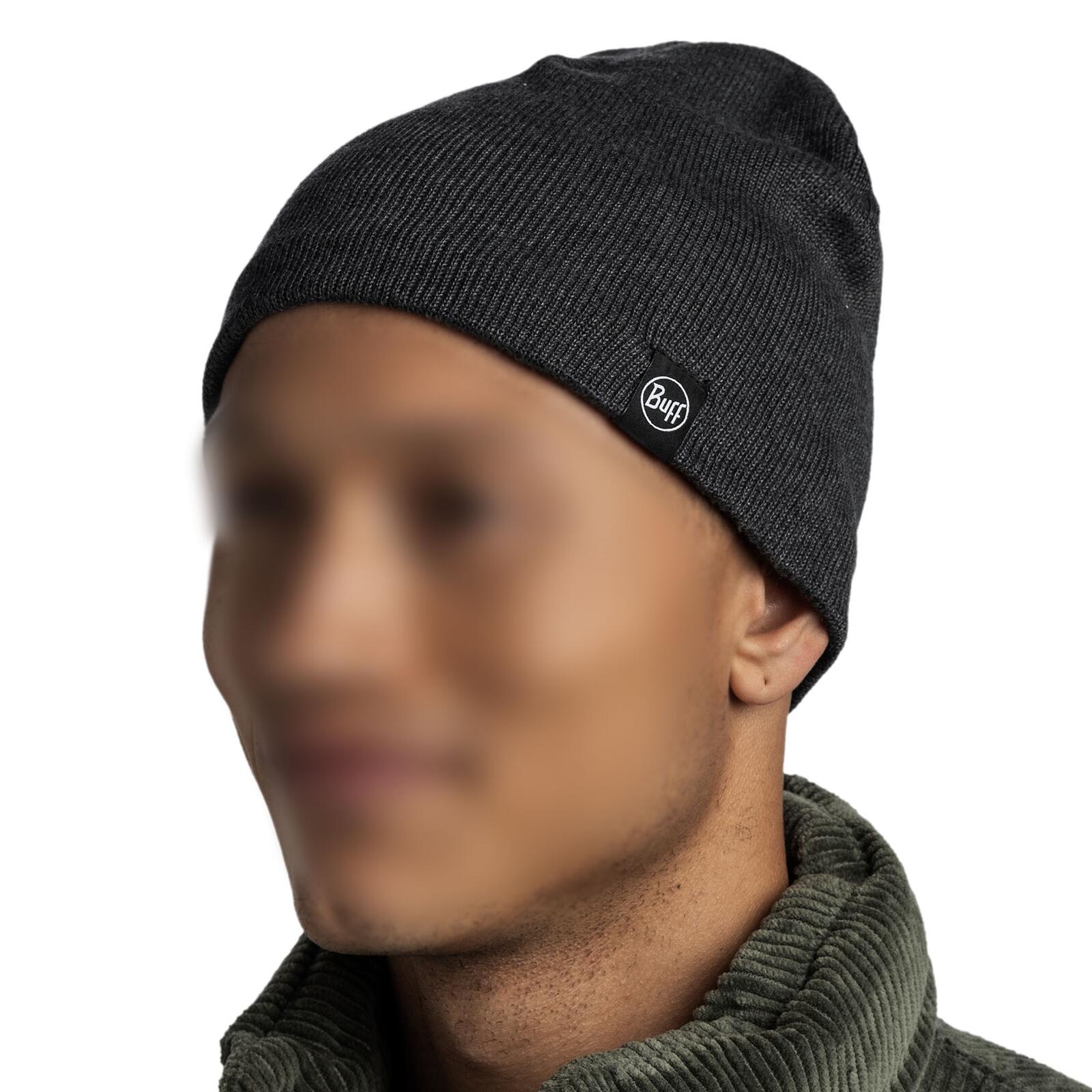Gorro Knitted & Fleece Band Unisex Buff Gris 3/7