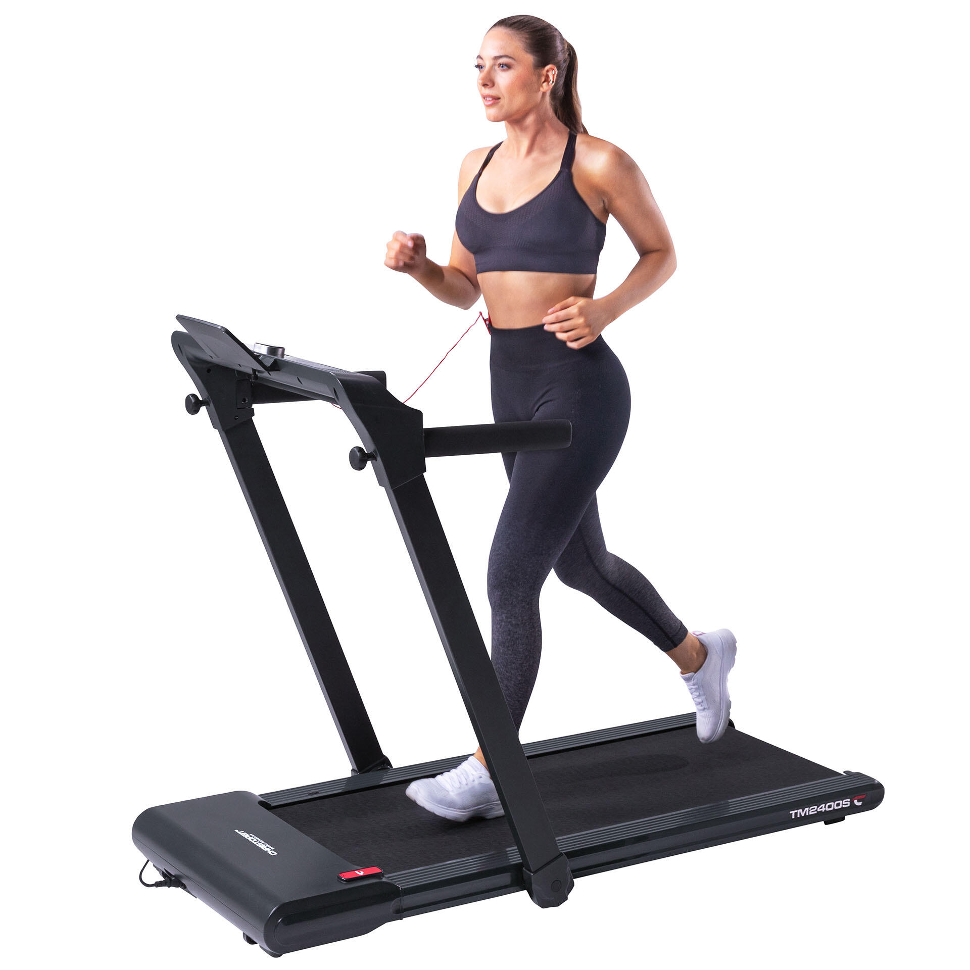 Tapis de course pliable  grande surface de course  commande gestuelle TM 2400 S 2/7