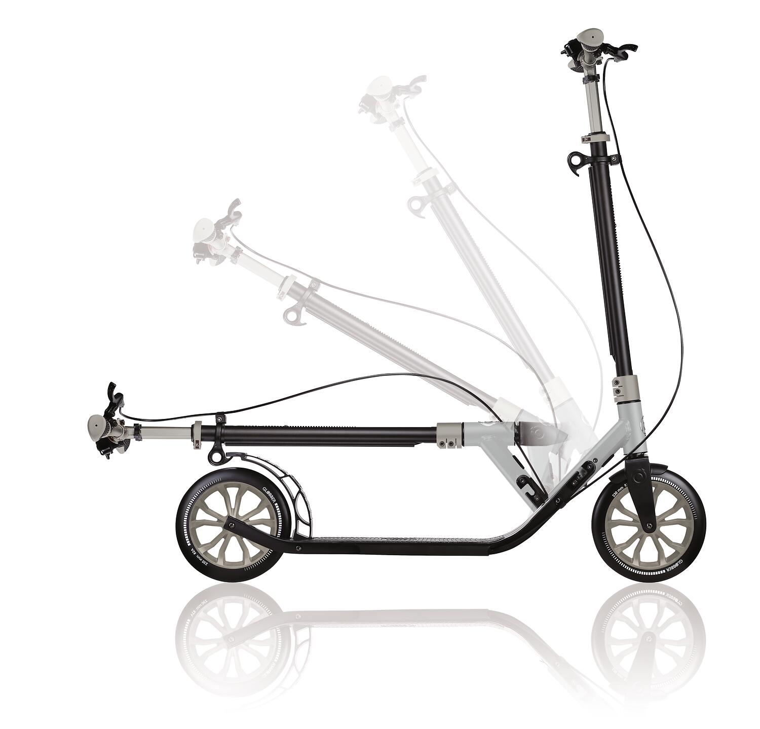 Trottinette ONE NL 230 ULTIMATE 2 roues pliable & frein guidon 12/14