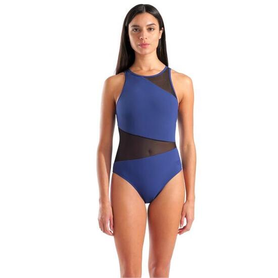 Maillot de bain Arena Mesh Angle Vent Back Marine