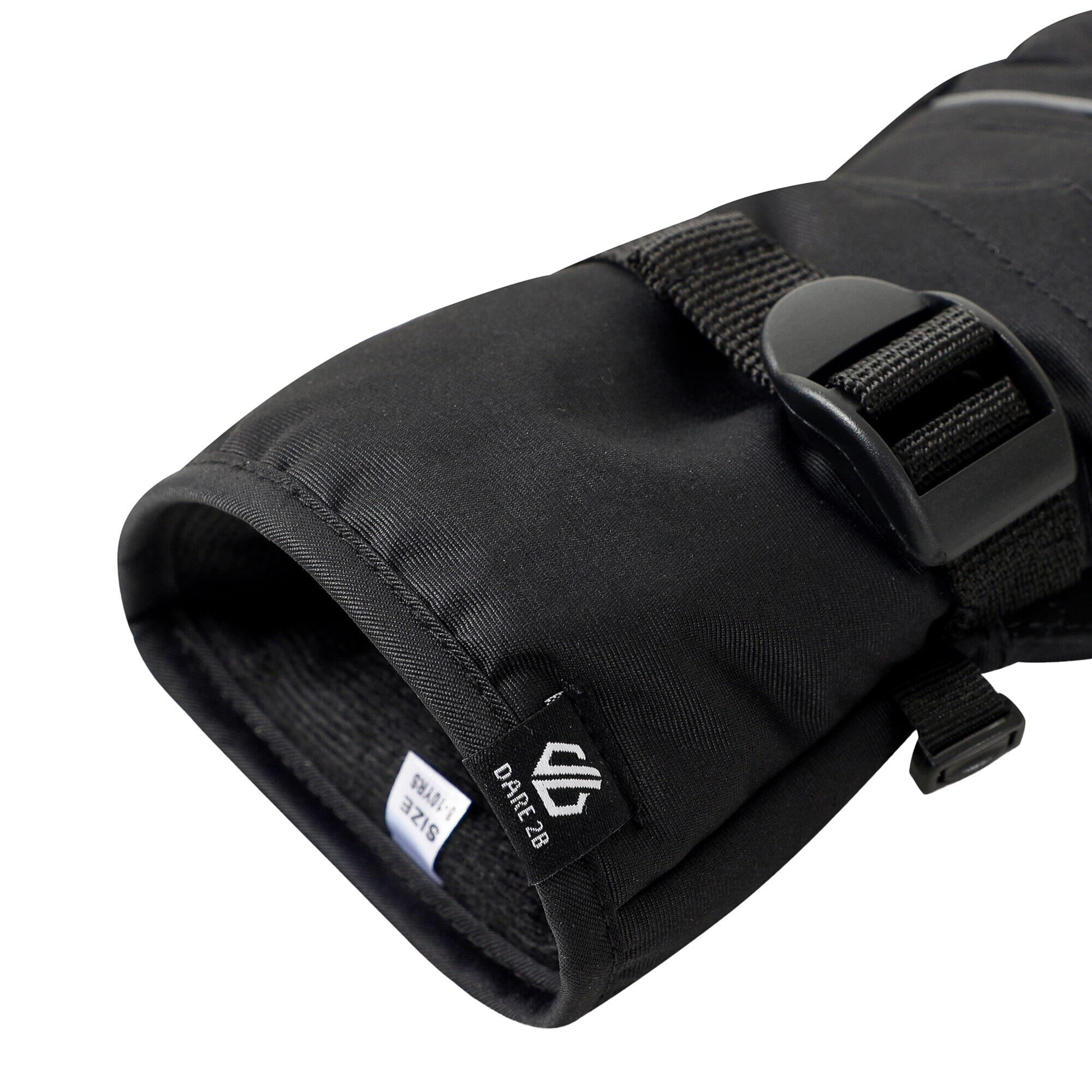 Bambini Guanti Invernali Dare 2B Glacier Nero 3/4