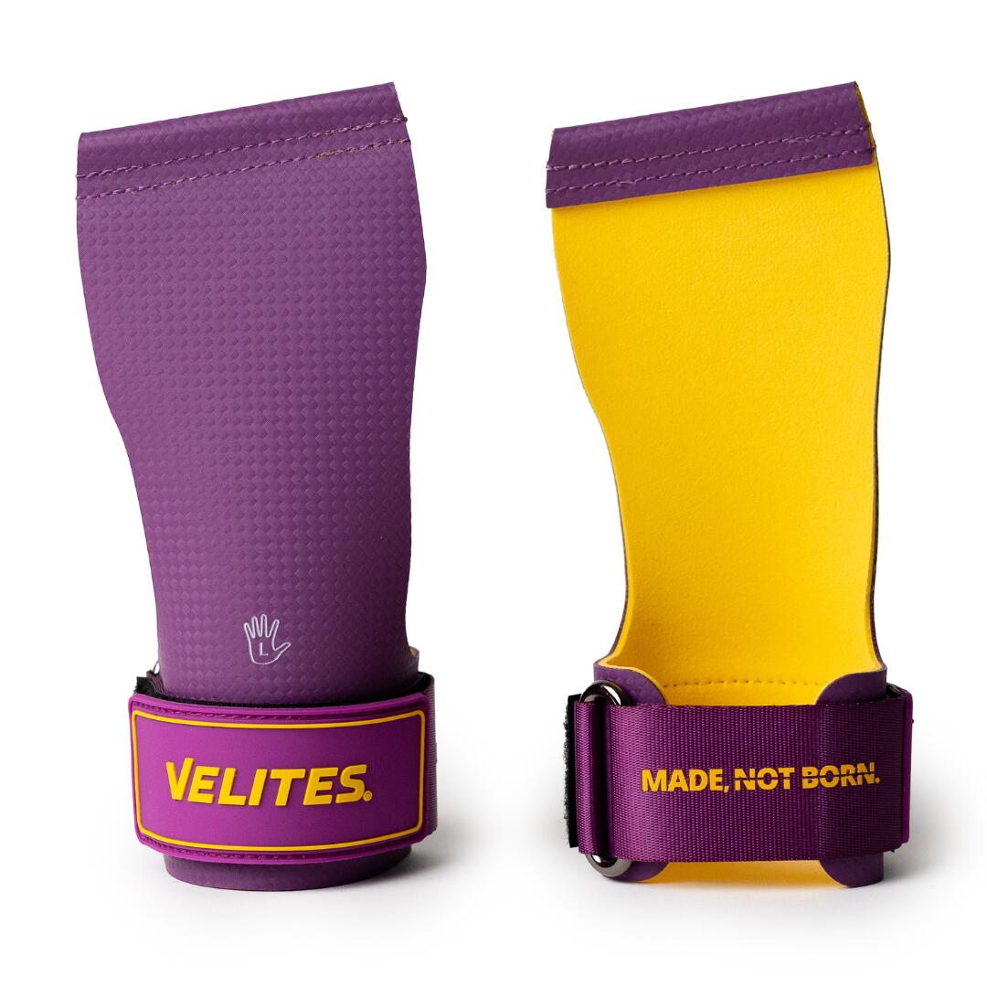 Velites - Maniques Quad Ultra + Poignets | Sans Magnésium Crosstraining Velites - Gants - Violet - Decathlon