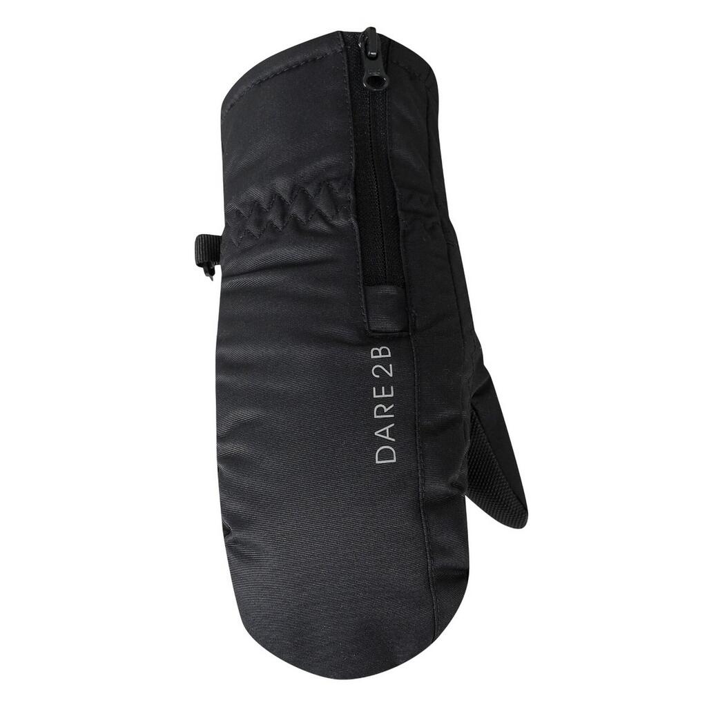 Childrens/Kids Igloo Mittens (Black)