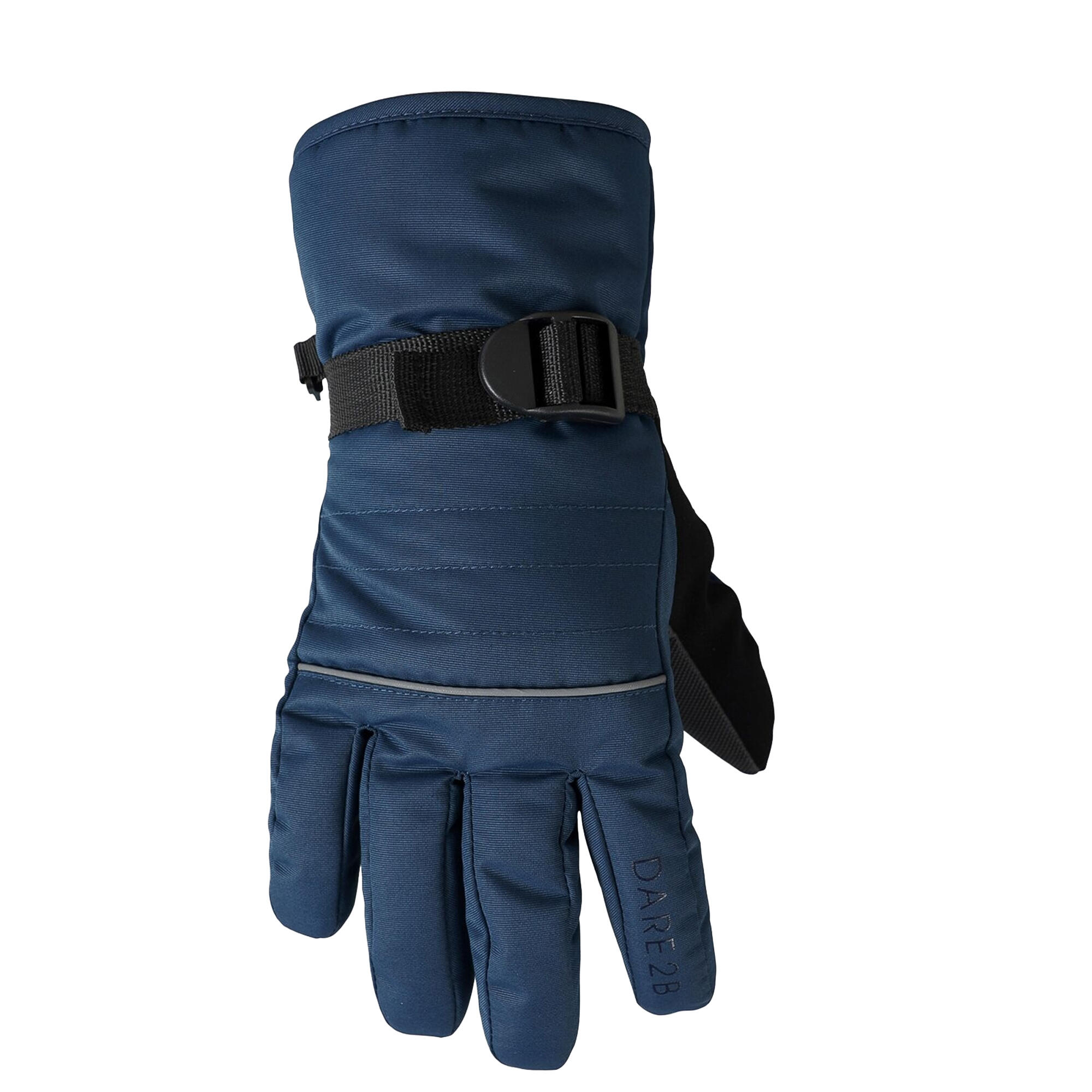 Dare 2b - Gants D´hiver Glacier Enfant (denim Sombre) - Gants - Bleu|gris - 2xs - Decathlon