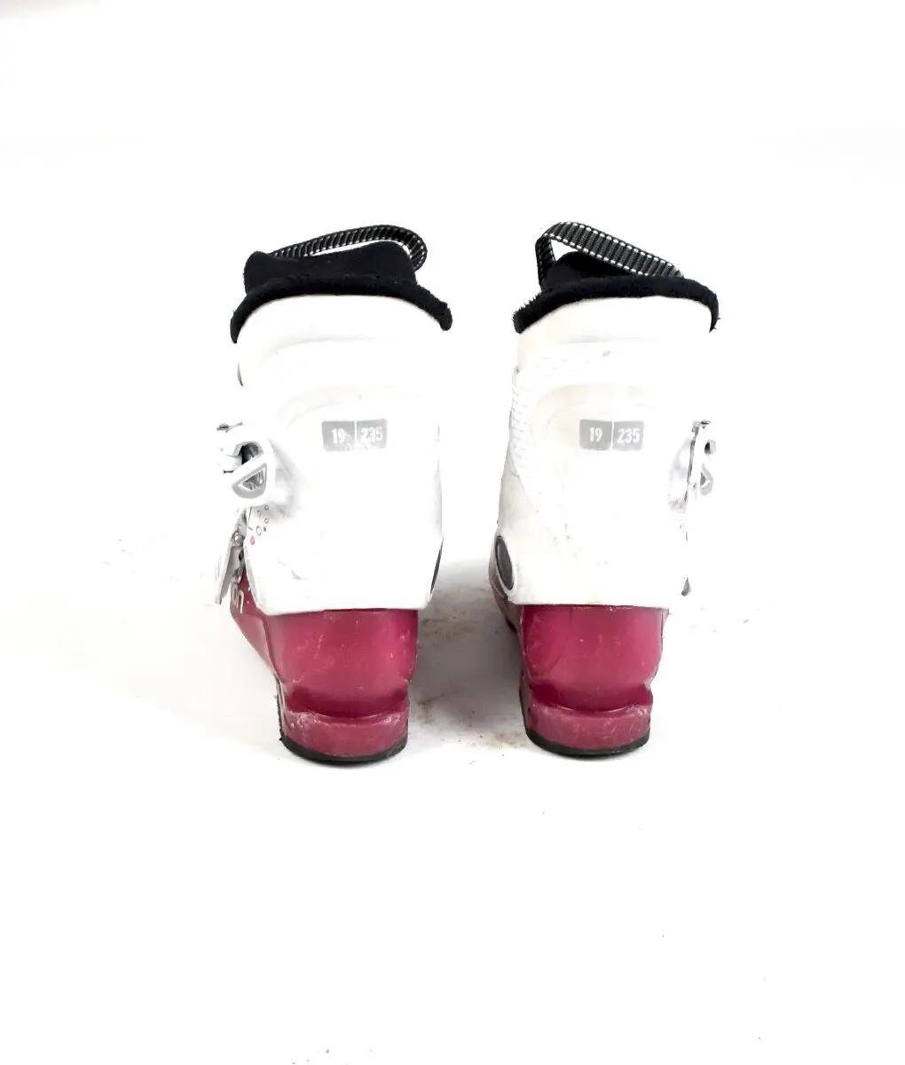 RECONDITIONNE - Chaussure de ski Occasion Salomon T2 (rose) - BON 2/2