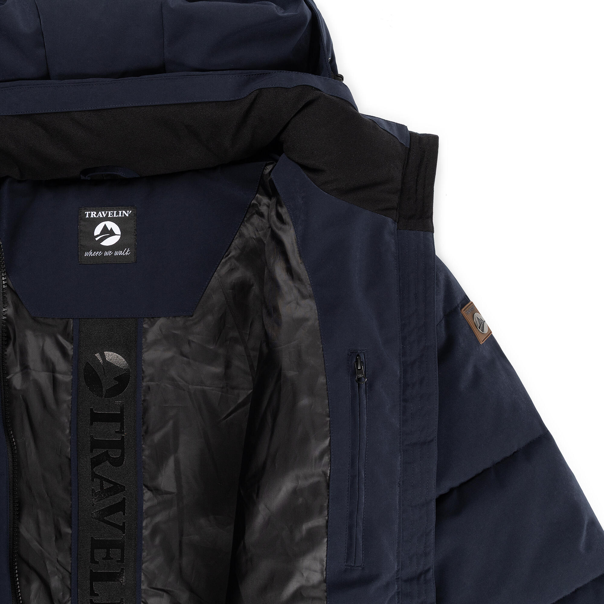 Rissne Dames - Winterjas - Waterbestendig - Navy 6/7