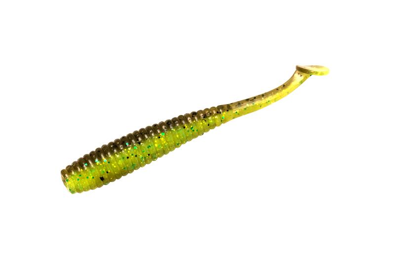 JACKALL I SHAD TAIL 2.8 INCH GREEN PUMPKIN/CHART 6BUC / PLIC