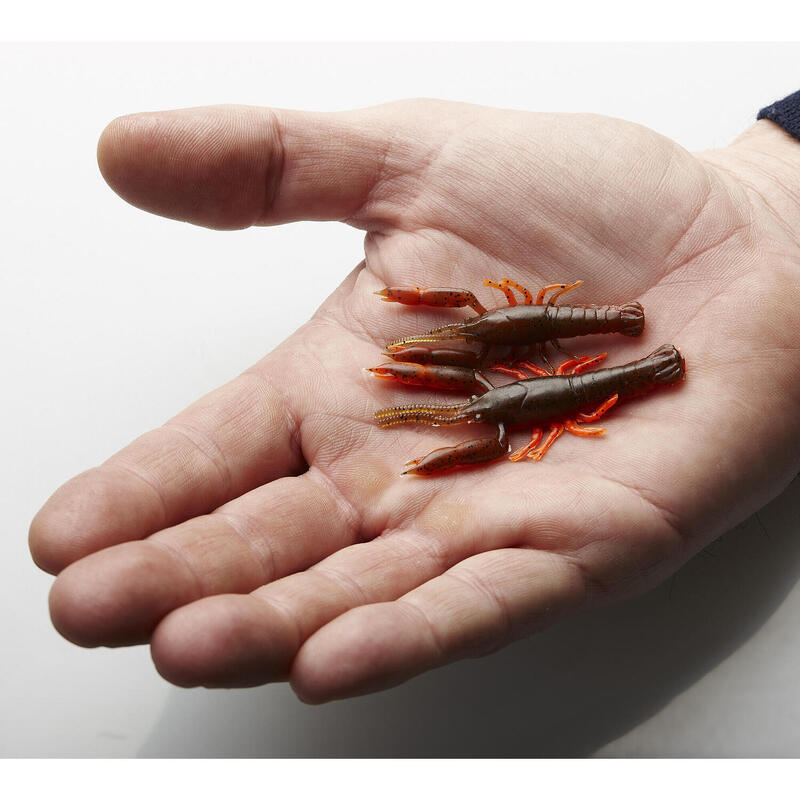 NALUCA SAVAGE GEAR 3D CRAYFISH RATTLING 6,7 CM/2,9G RED UV, 8 BUC / PLIC