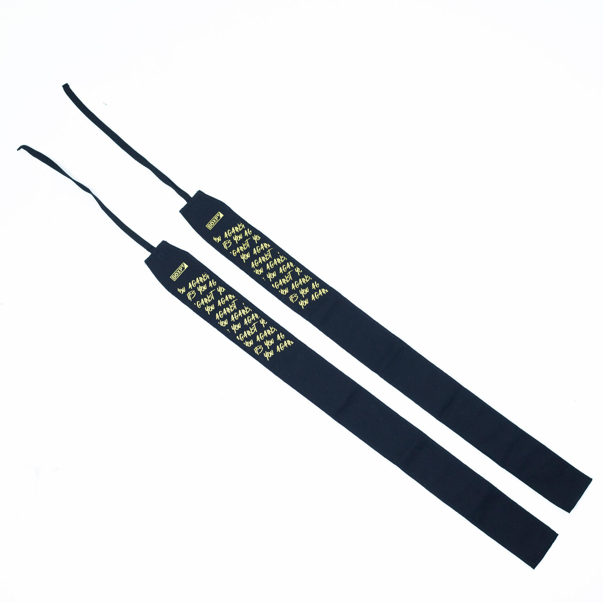 Boxpt Equipment - Protection De Poignet "strength Wraps" Against - Strap Poignet - Jaune|noir - No Size - Decathlon