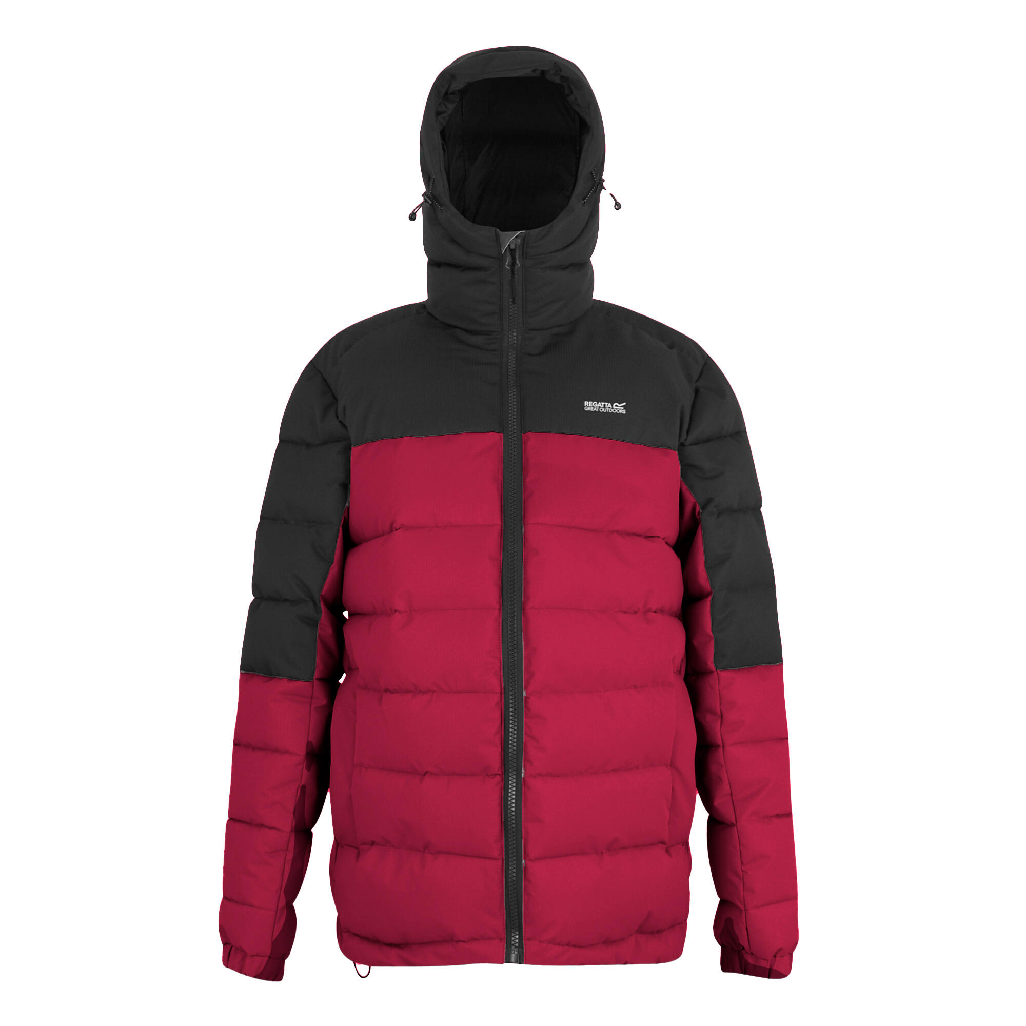 REGATTA Mens Aldthorn Padded Jacket (Dark Maroon)