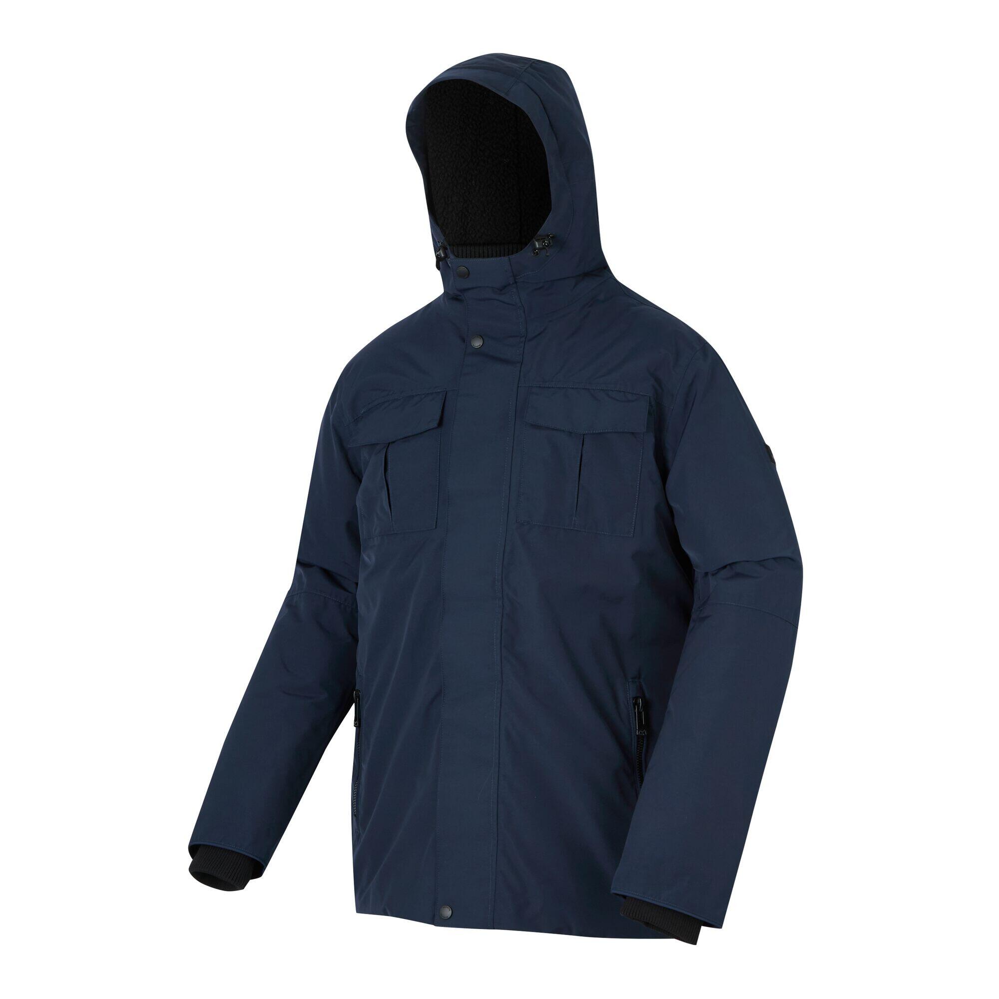 Veste Imperméable EAMONT Homme (Bleu Marine / Noir) 3/5