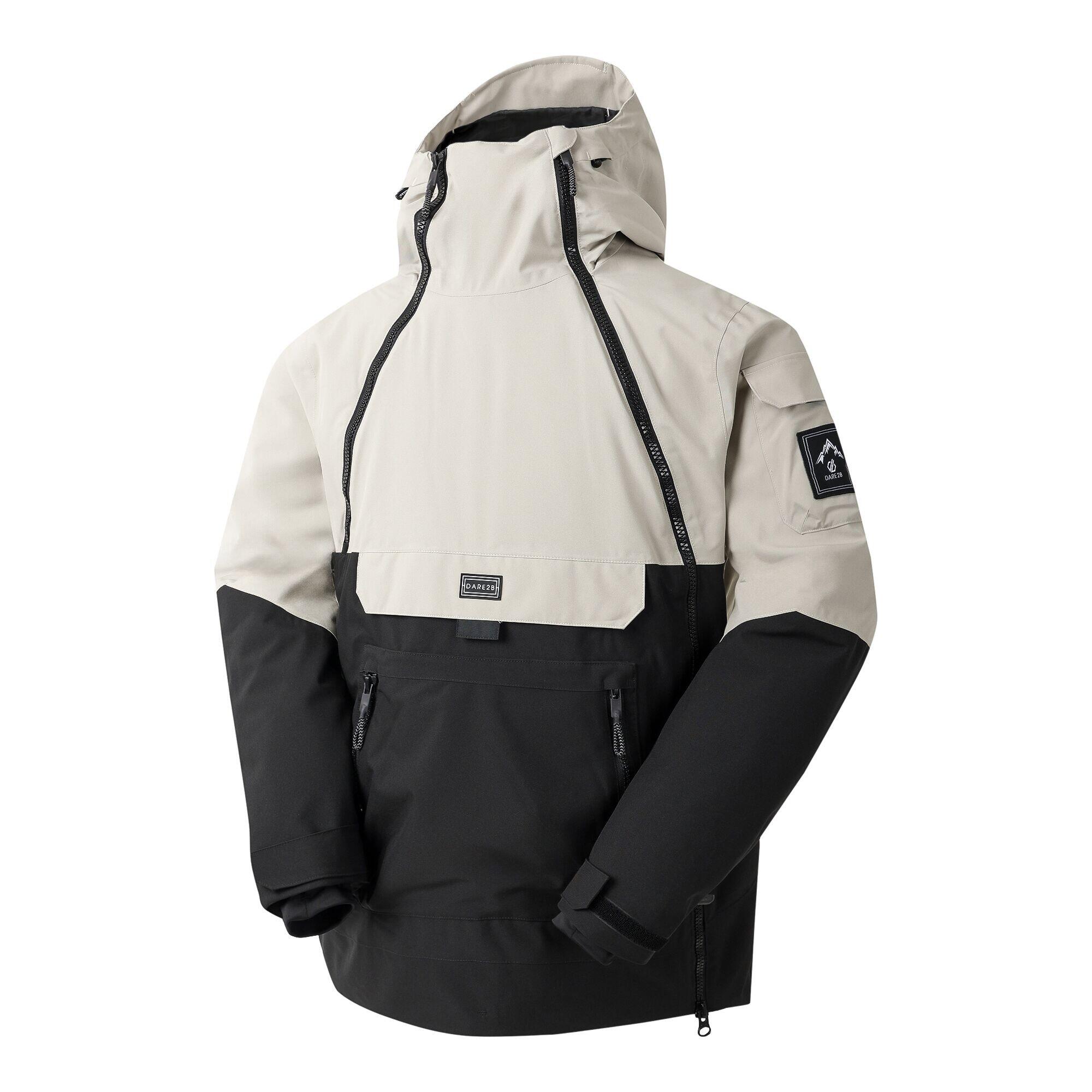 Mens II TBar Overhead Ski Jacket (Abbeystone/Black) 3/5