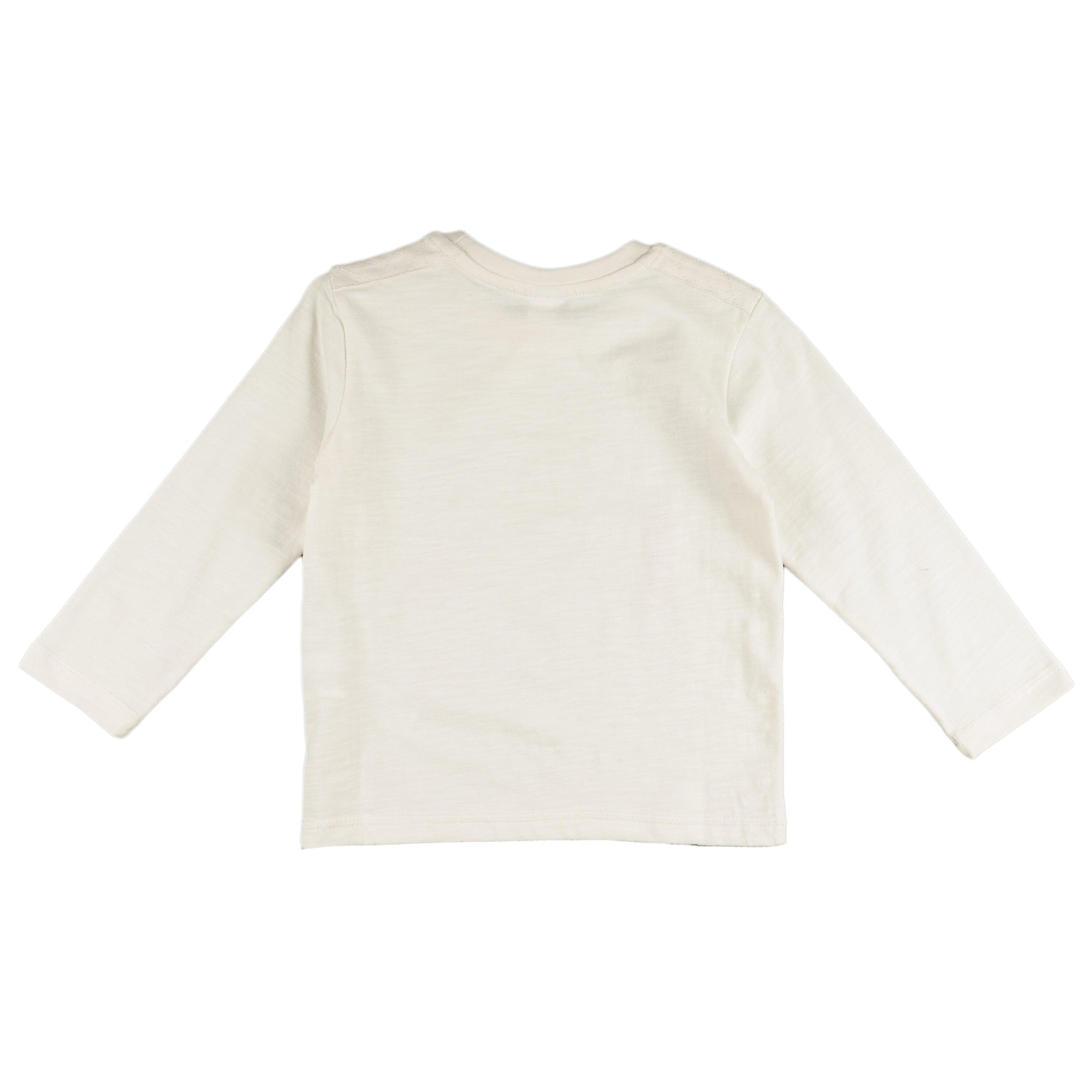Camiseta manga larga de niño color crudo Space 2/3