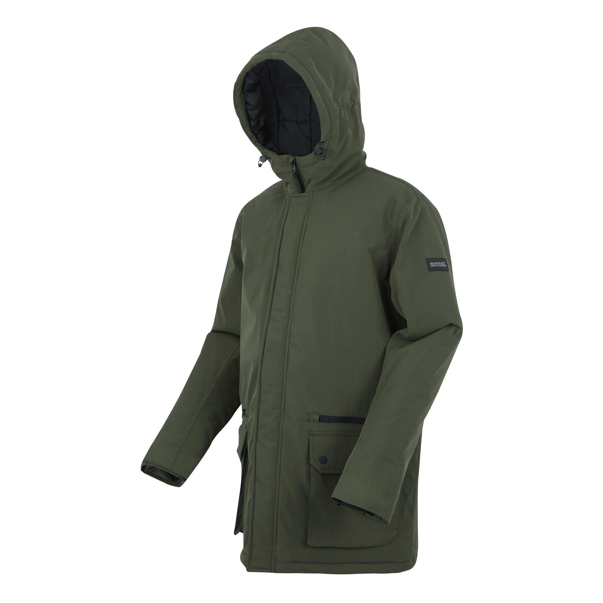 Veste Matelassée RHODO Homme (Kaki Foncé) 3/5