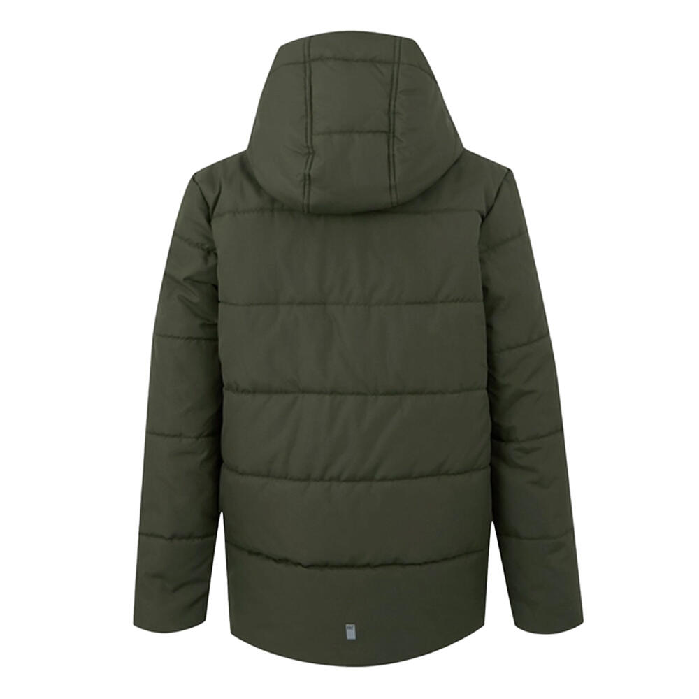 Veste Matelassée HALKNER Enfant (Vert Kaki Foncé) 2/5