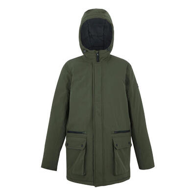 Heren rhodo gewatteerd jack (marineblauw)
