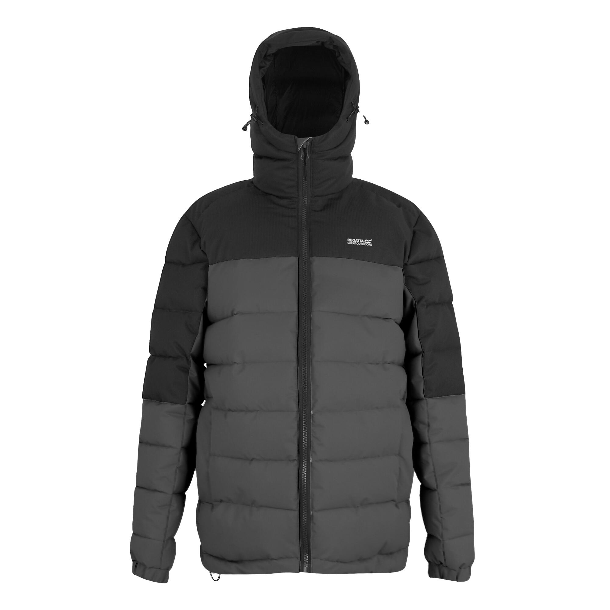 REGATTA Mens Aldthorn Padded Jacket (Ash/Black)