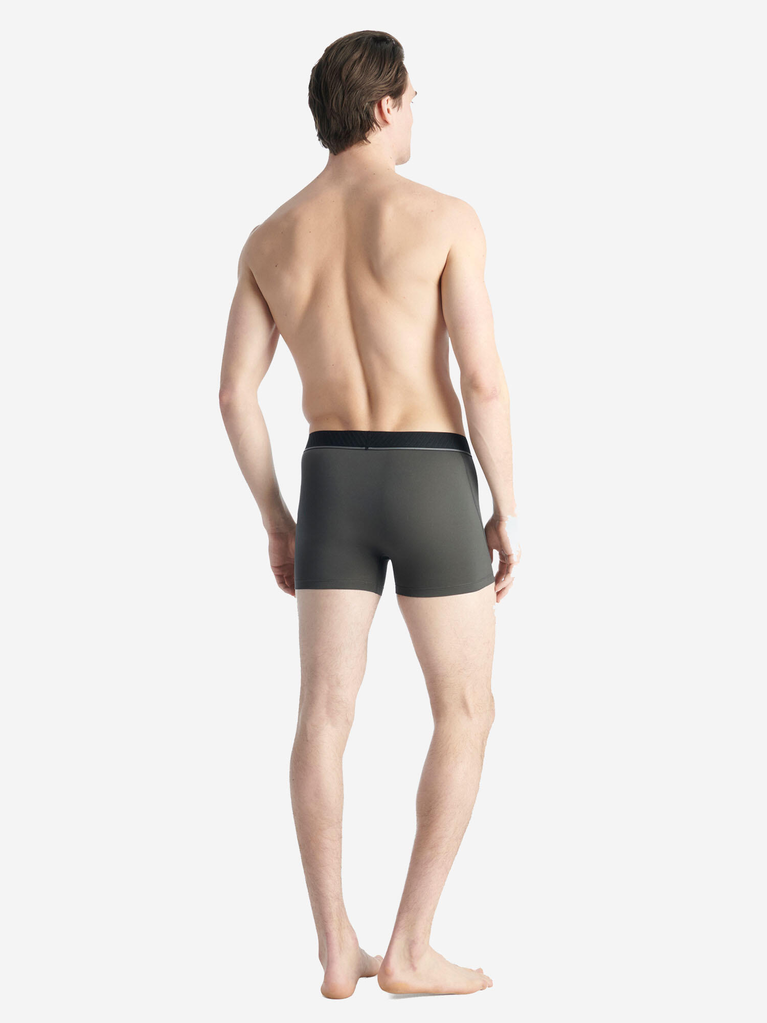 Multi-Sport Heren Active Flex 3-Pack Microfiber Boxers Zwart & Grijs Multi 3/7