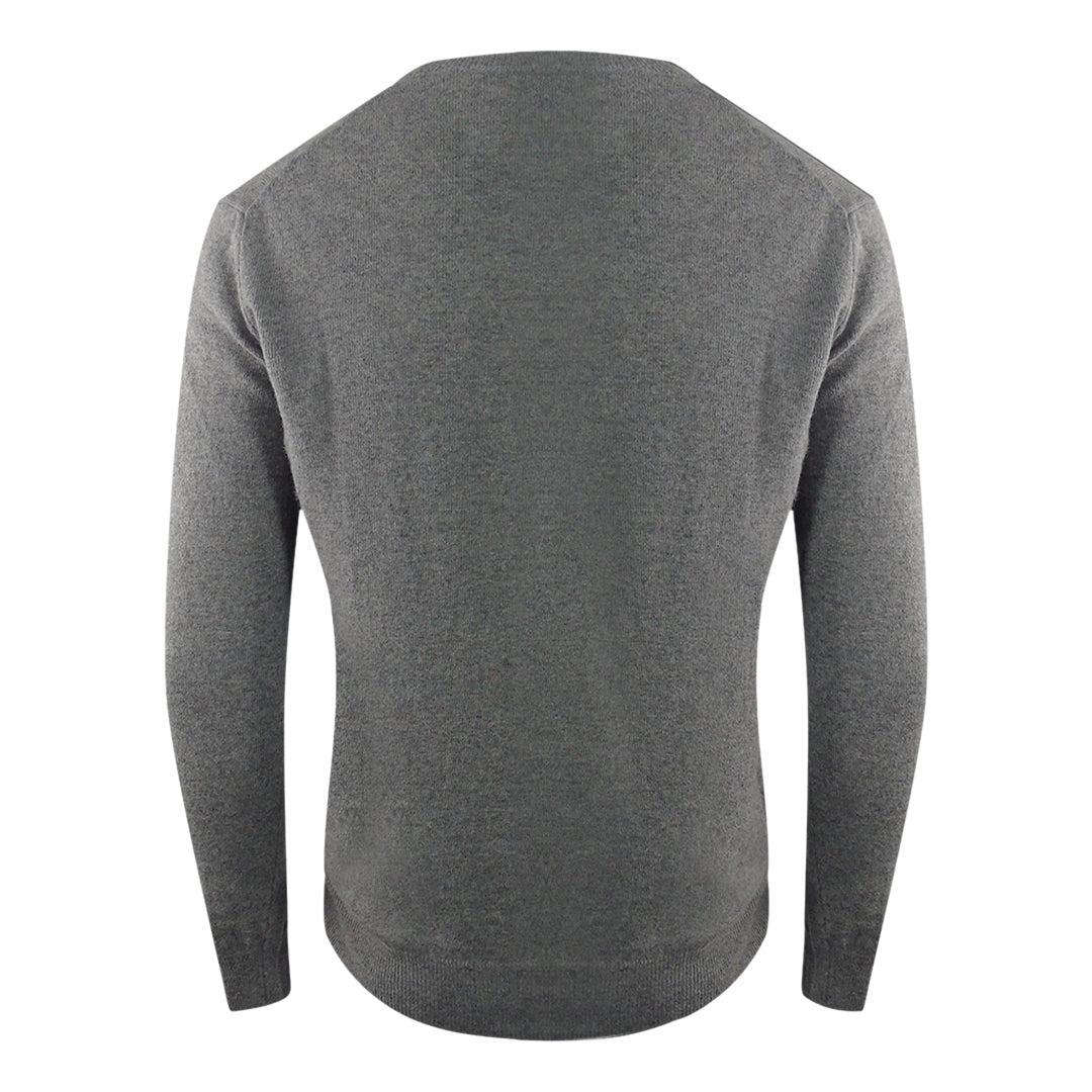 Pull Motif/style Tartan Homme (Gris) 2/2