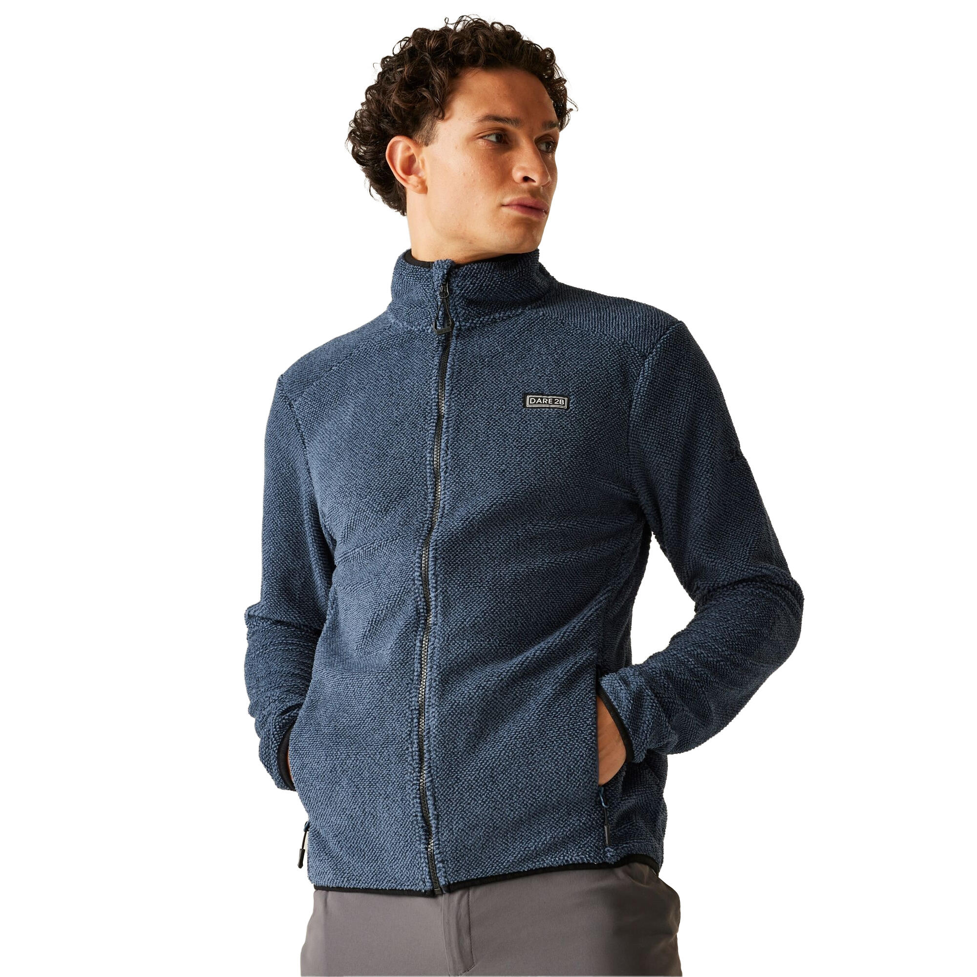 "Switch Out" Fleecejacke für Herren Indigoblau 3/5