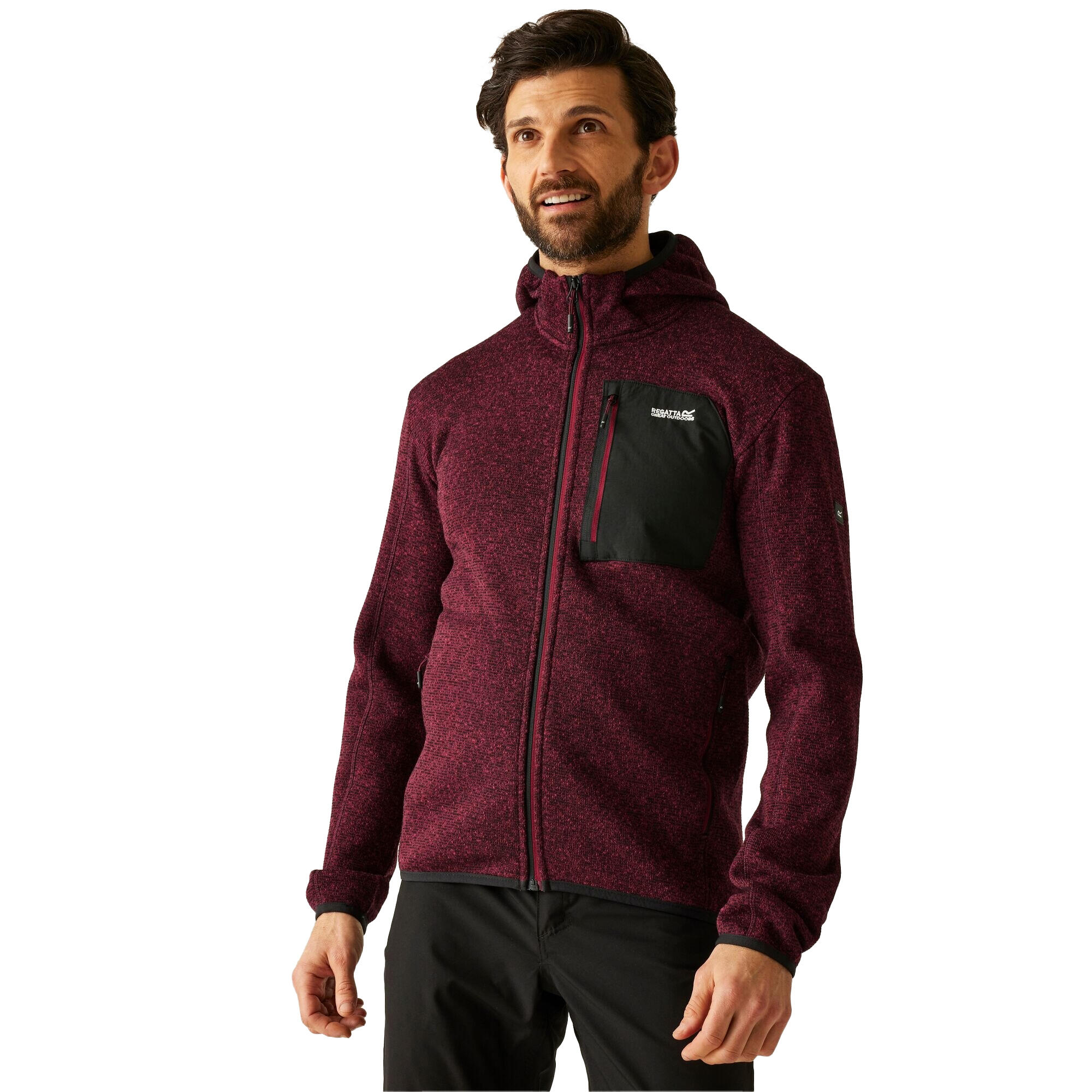 Giacca In PileMarna Uomo Regatta Newhill Marrone Scuro 4/5