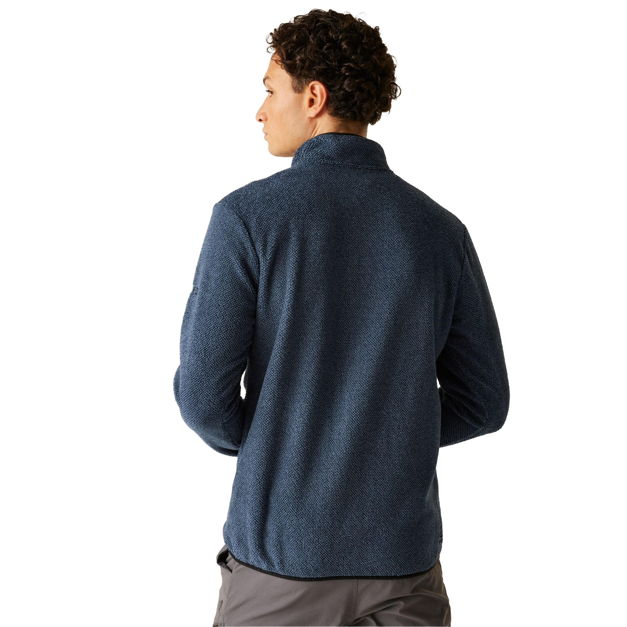"Switch Out" Fleecejacke für Herren Indigoblau 4/5