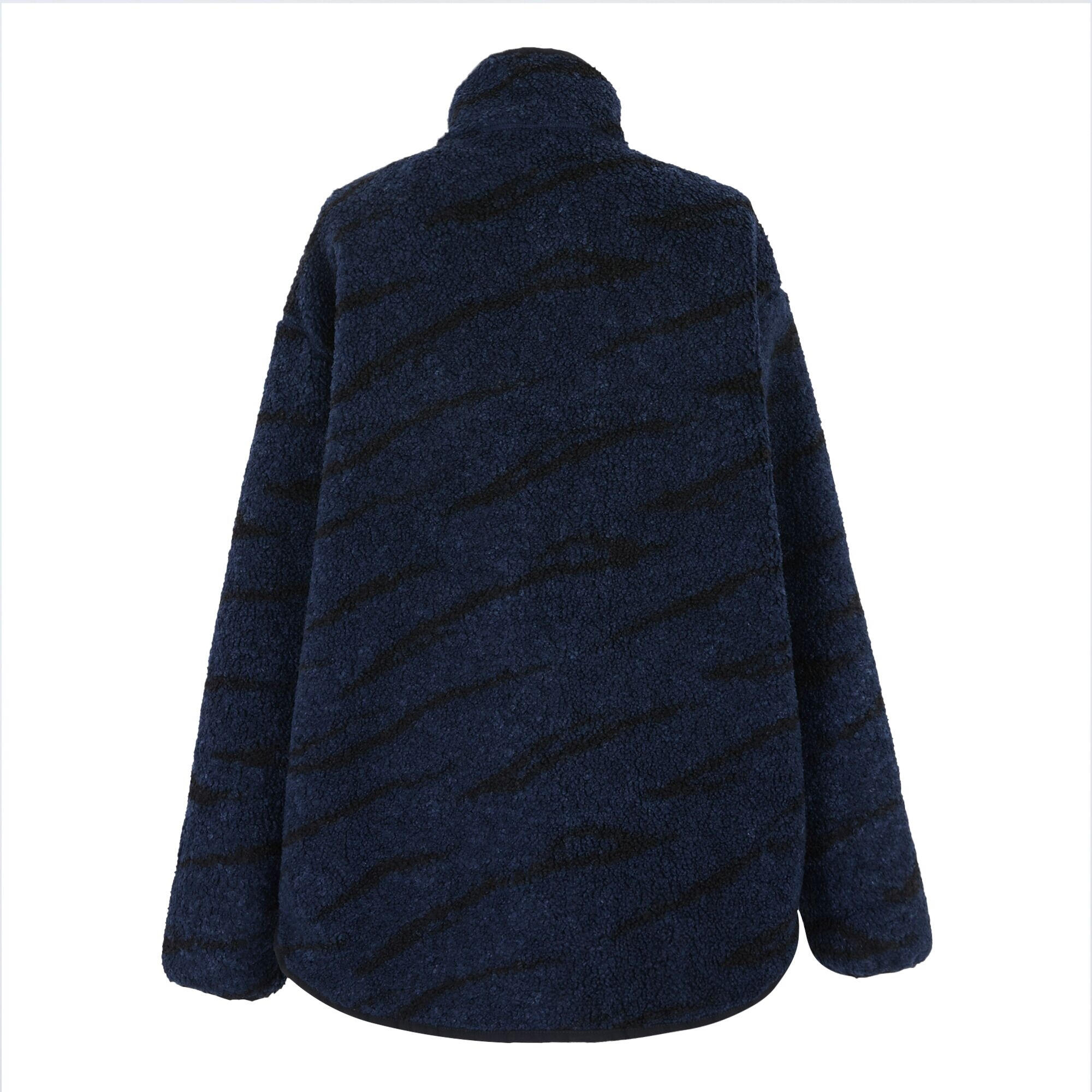 Polaire Motif/style Abstrait FRANKIE Femme (Bleu Marine / Noir) 2/5