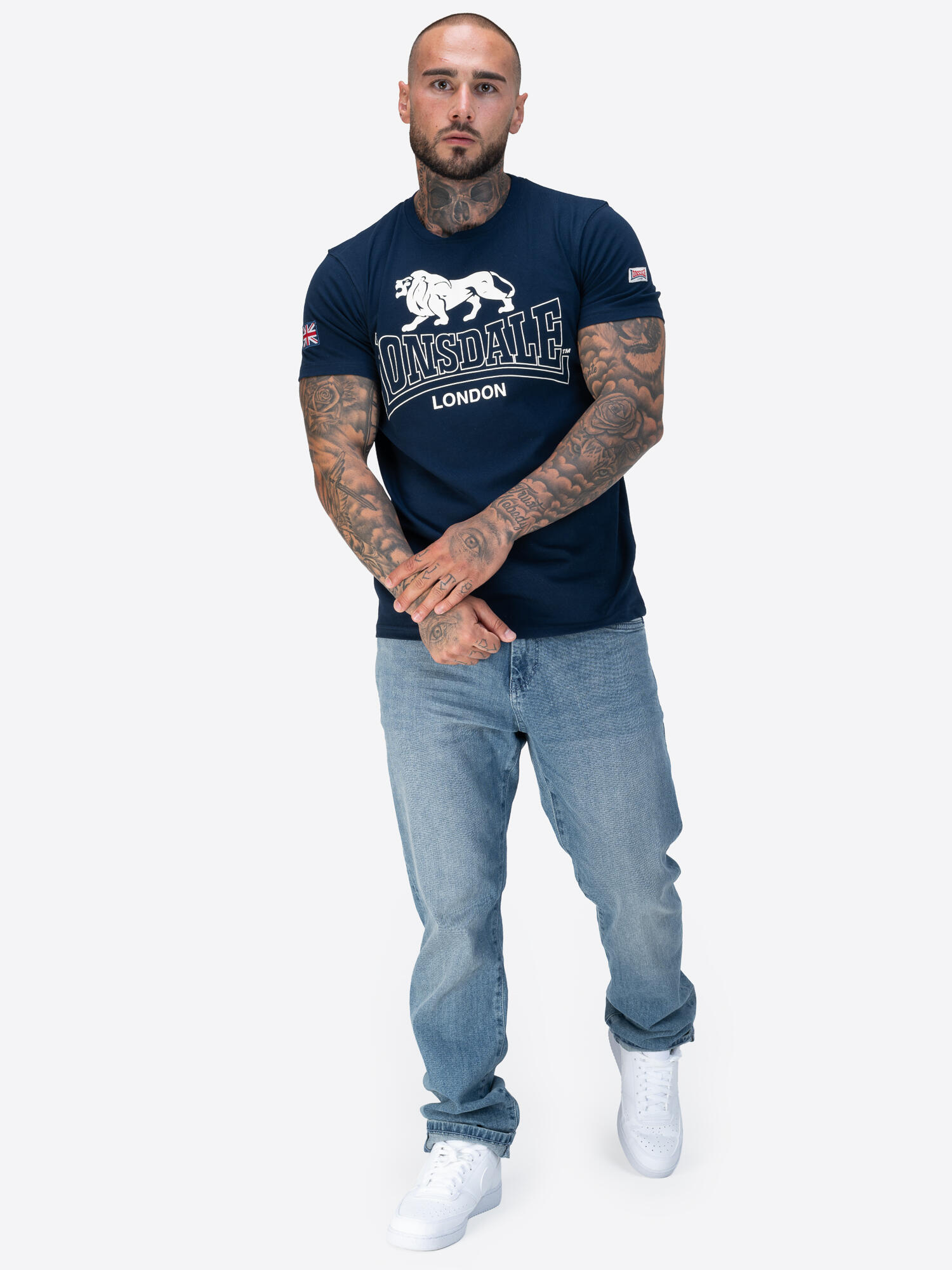 LONSDALE Heren-T-shirt normale pasvorm HAZELHURST 4/6