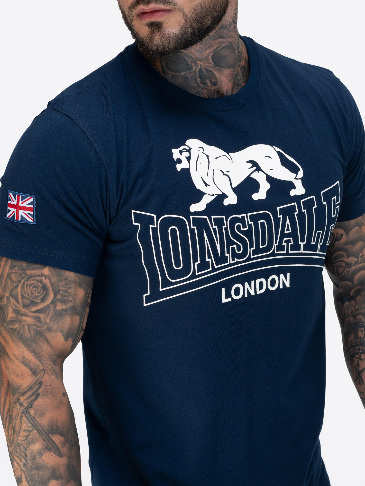 LONSDALE Heren-T-shirt normale pasvorm HAZELHURST 6/6