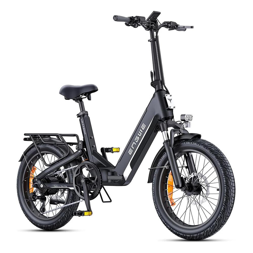 Engwe - Vélo Électrique Pliable Engwe L20 3.0 Boost 250 W, Batterie 48 V/13,5 Ah - Vélo Ville - Noir - Decathlon