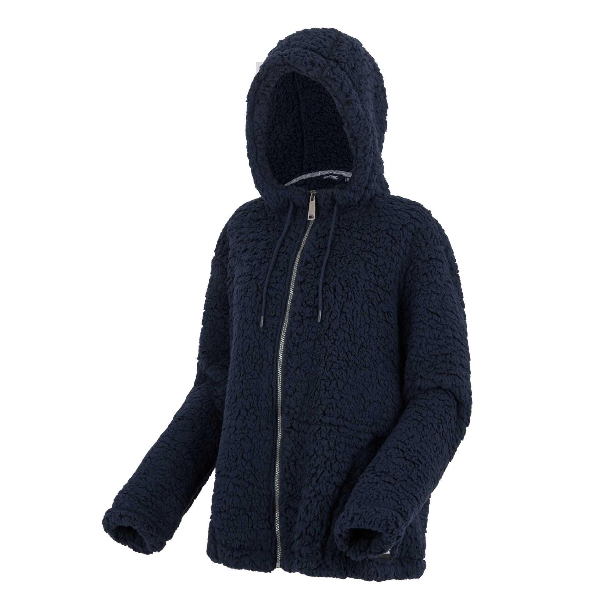 "Orielle" Fleecejacke für , Durchgehender Reißverschluss Damen Marine 3/5
