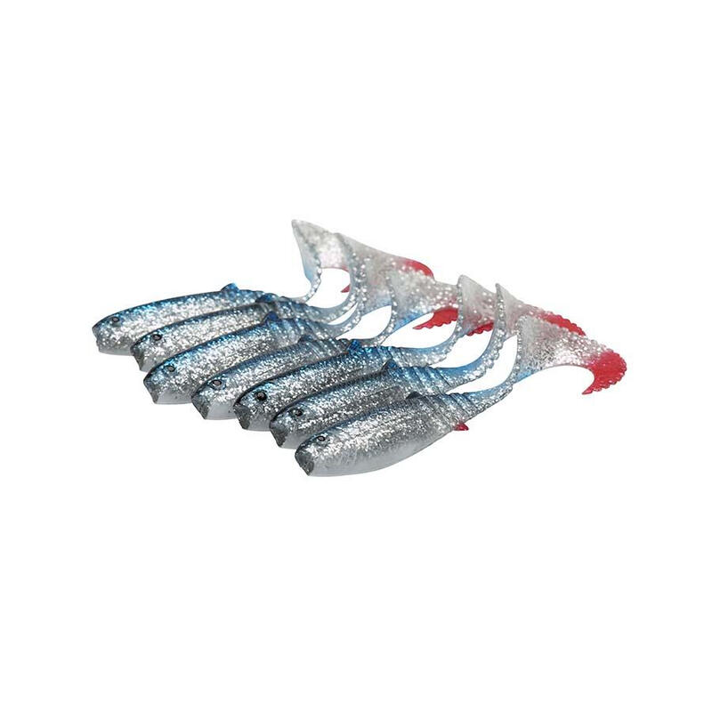 SHAD SAVAGE GEAR LB CANNIBAL CURLTAIL 12,5 CM / 10G, ROACH 3 BUC / PLIC