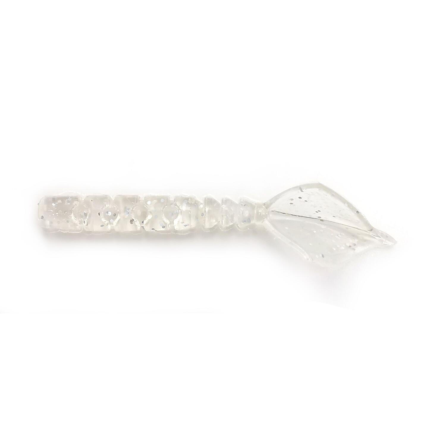 GRUB MUSTAD AJI MICRO HILA 4,3 CM CLEAR SILVER GLITTER, 12 BUC / PLIC