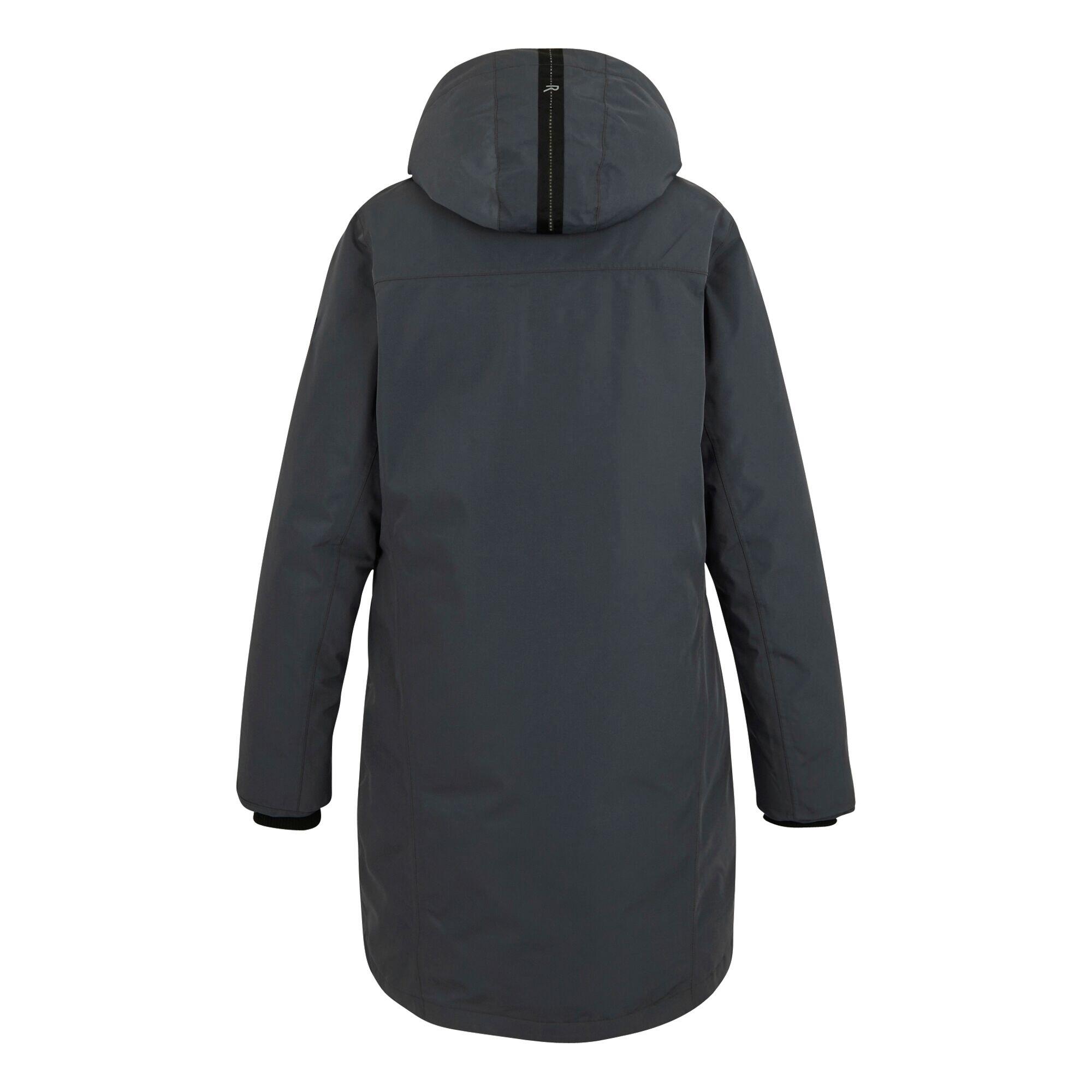 Veste Imperméable MARRON Femme (Gris Phoque) 2/5