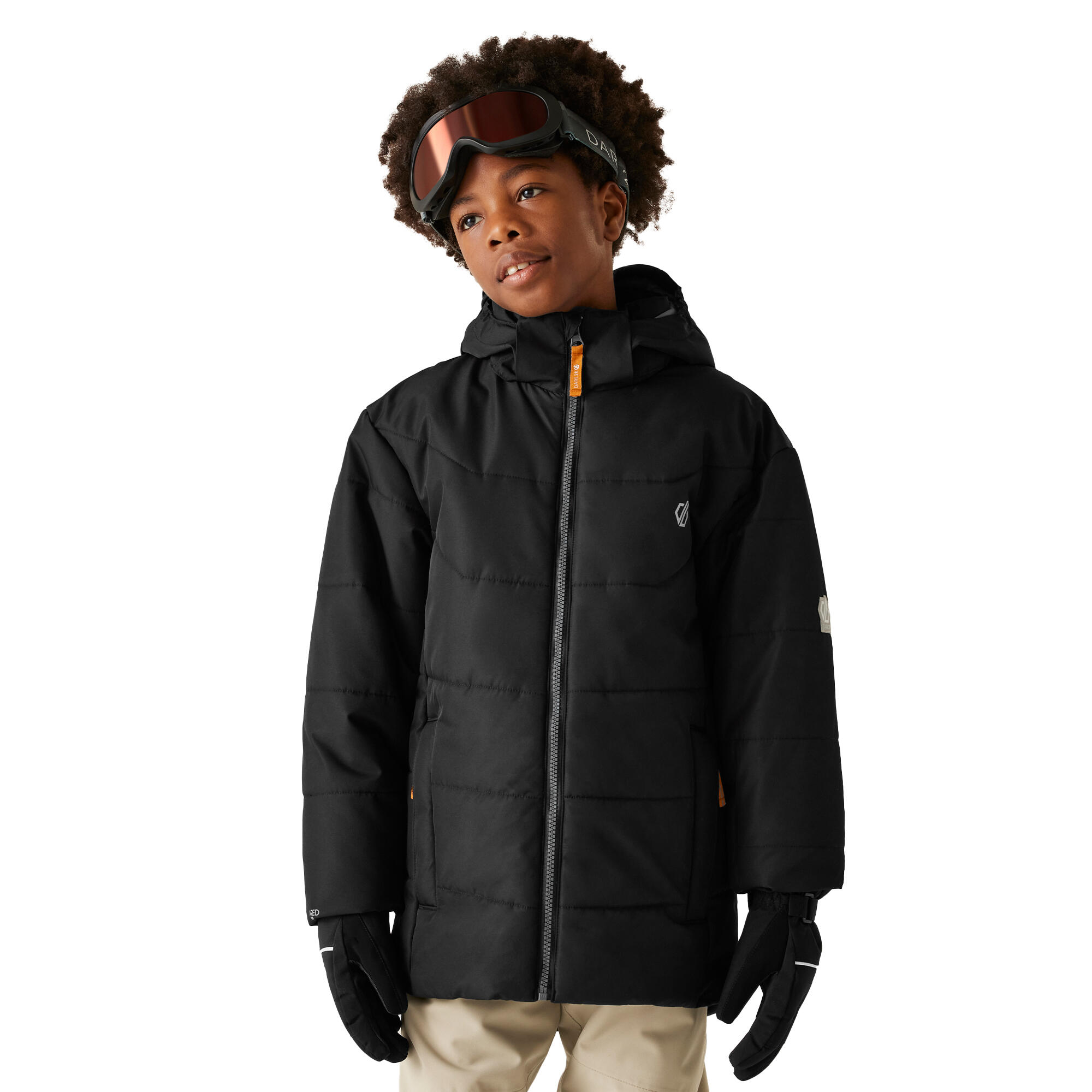 Blouson De Ski EXPLORE Enfant (Noir) 4/5