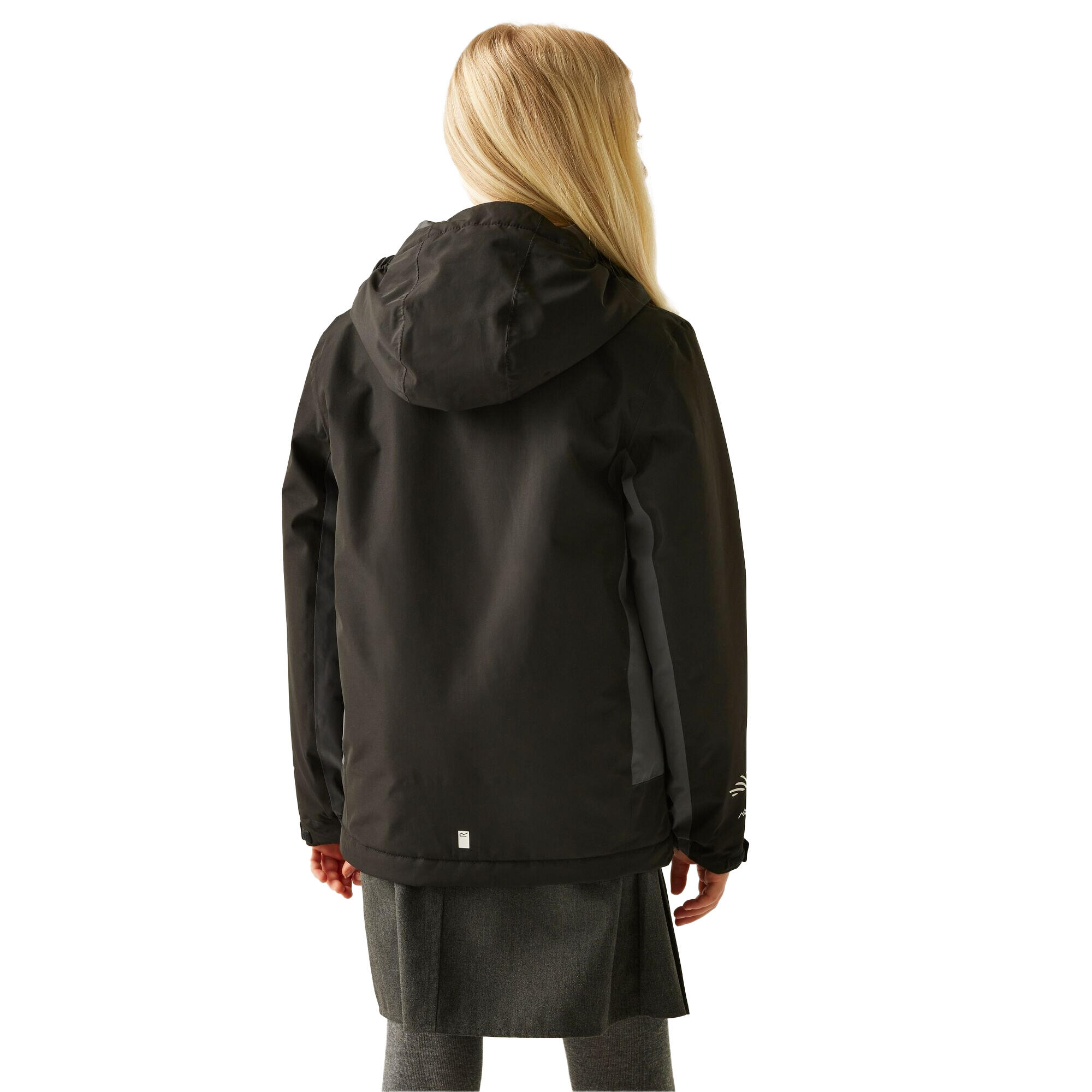 Veste Imperméable Isolante HURDLE Enfant (Noir / Gris Foncé) 4/5