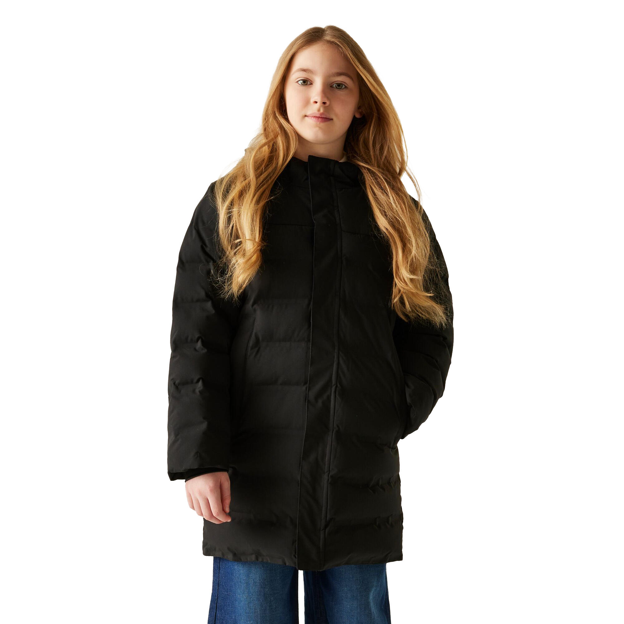 "Wander" Steppjacke für Kinder Schwarz 4/5