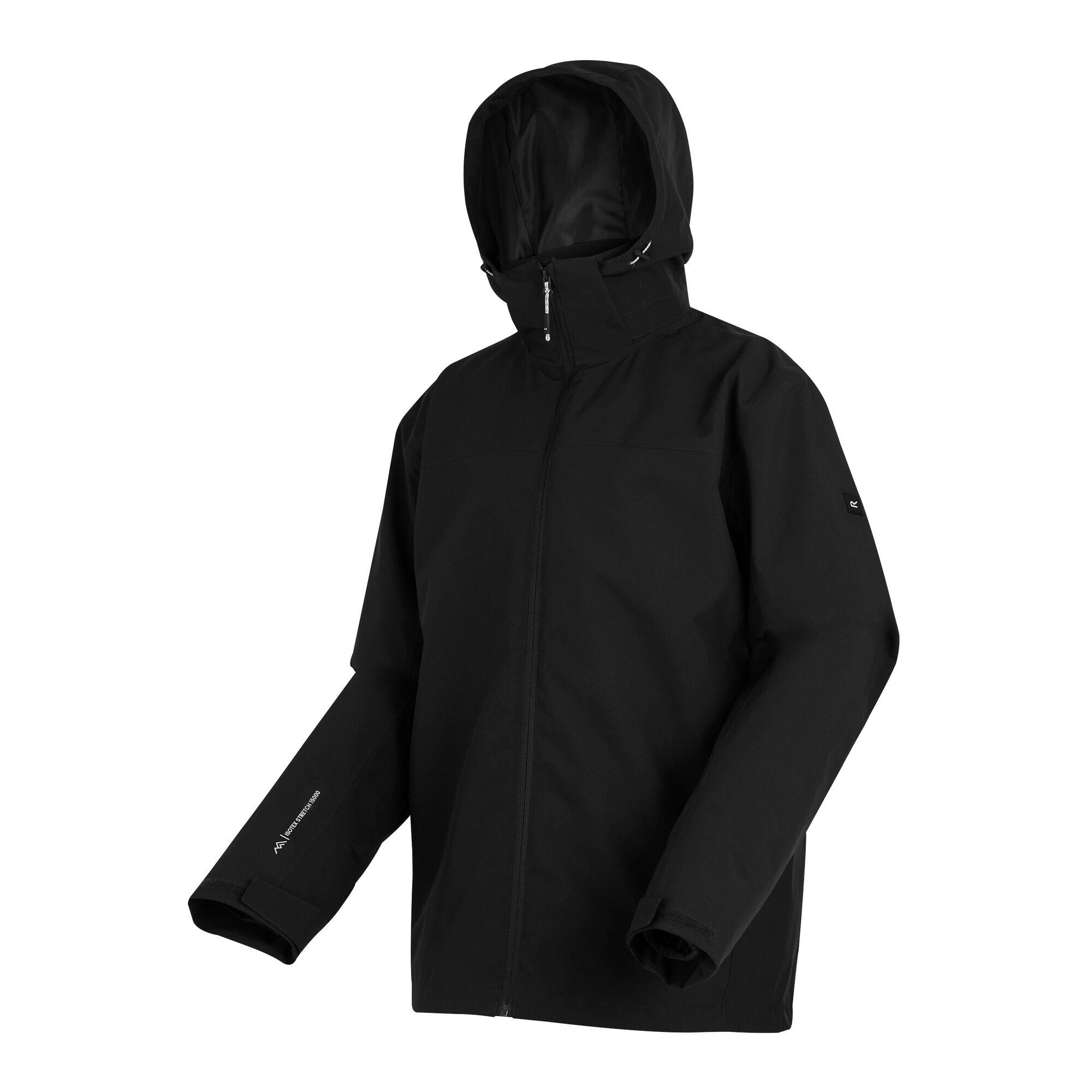 Heren Coriver 3 in 1 jas (Zwart) 3/5