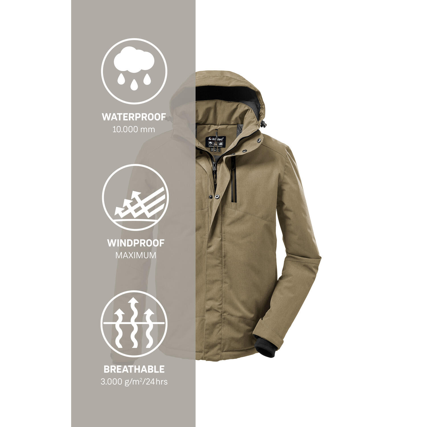 Herren Outdoorjacke KOW 161 7/8