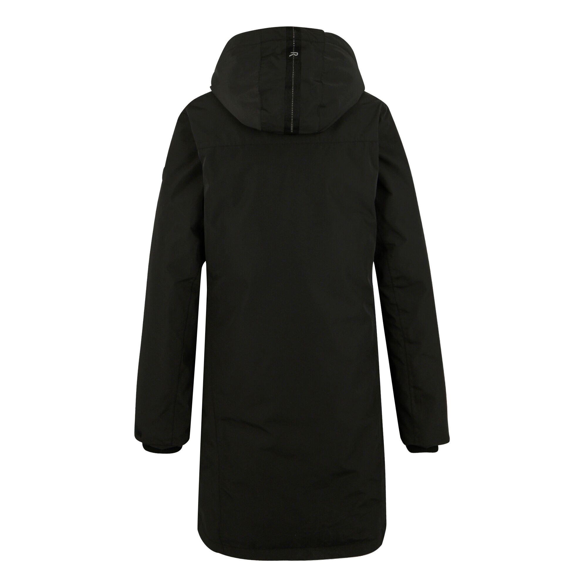 Giacca Impermeabile Donna Regatta Marron Nero 2/5