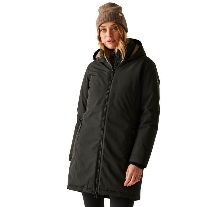 Jacheta Impermeabila Drumeții În Natură Regatta Marron Insulated Femei