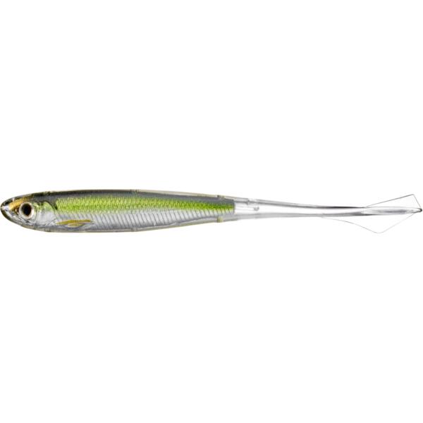 SHAD LIVE TARGET GHOST TAIL MINNOW DROPHOT 11,5CM 952 SILVER/GREEN, 4 BUC / PLIC