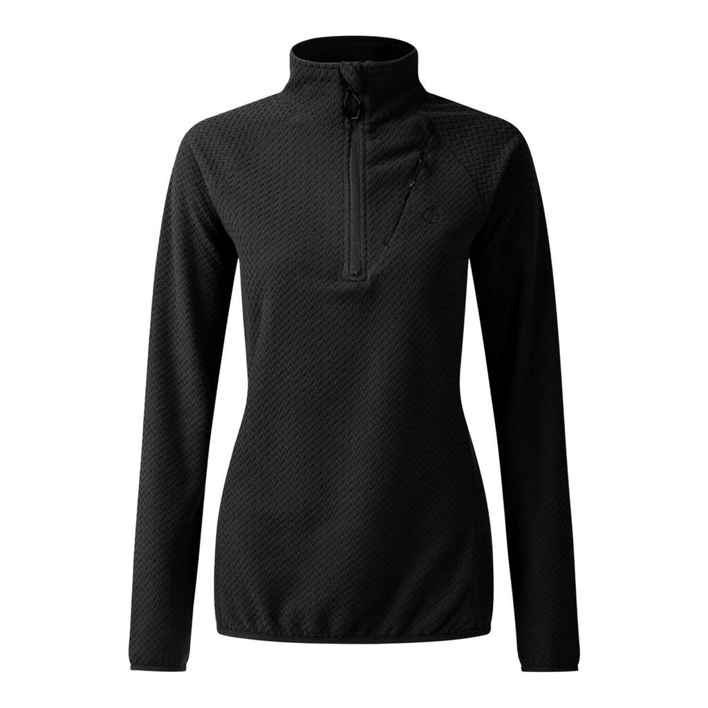 Womens/Ladies Switch Up Fleece Top (Black)