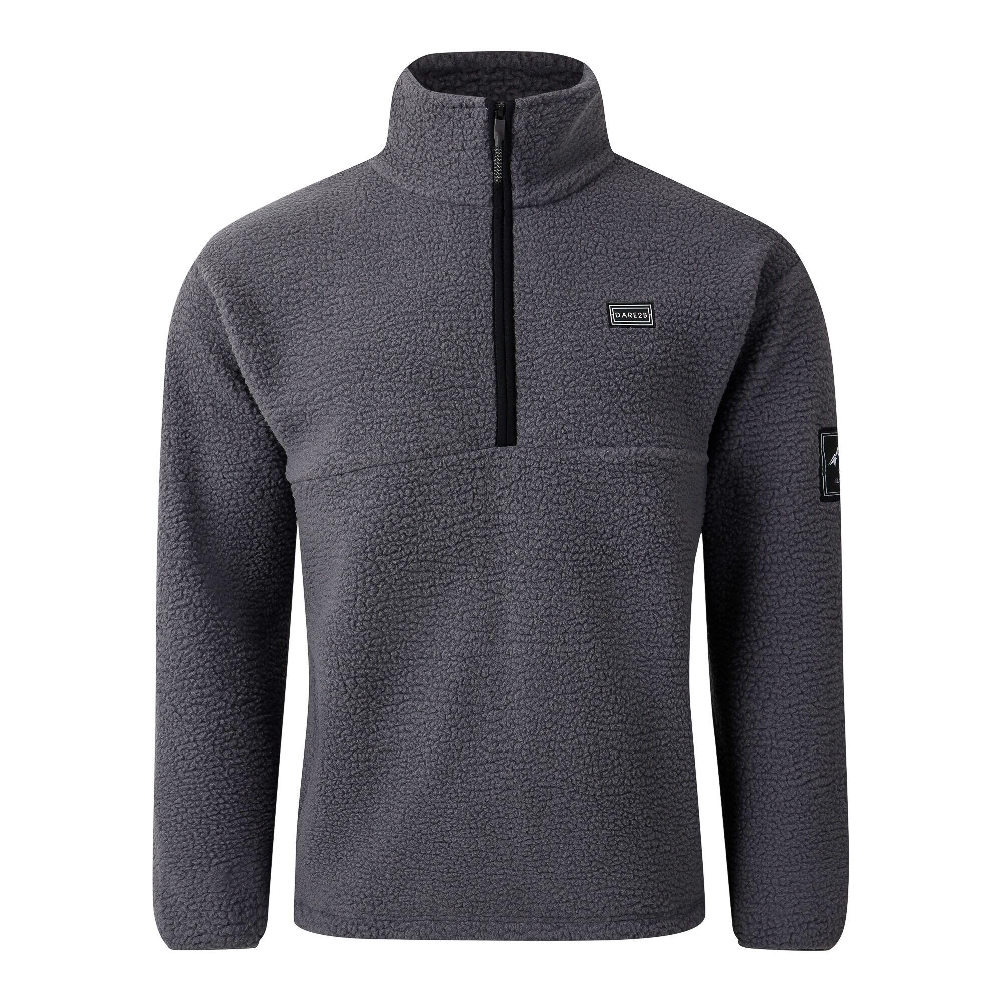 Mens Twin Tip Half Zip Fleece Jacket (Martini Olive) | Decathlon